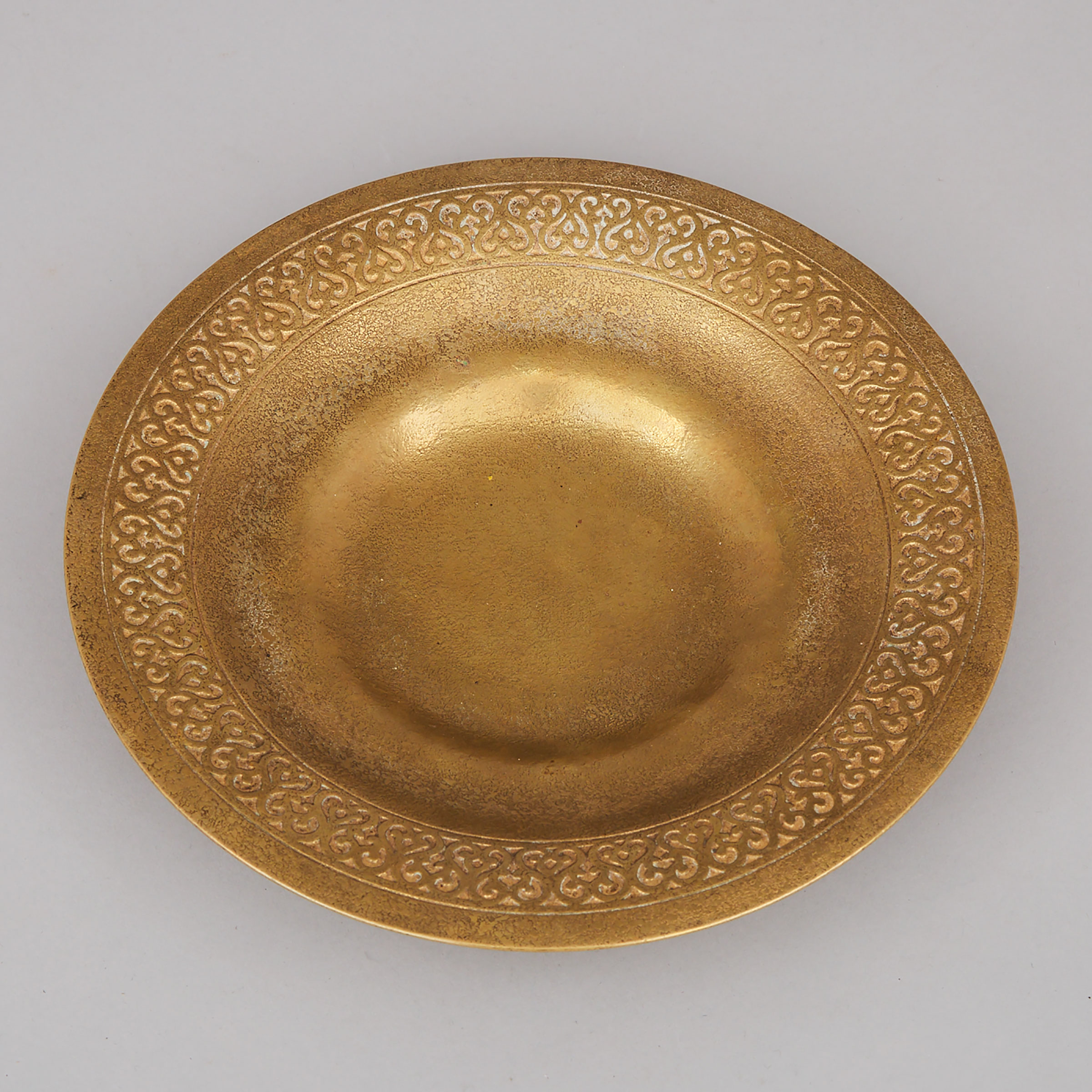Tiffany Studios Gilt Bronze Dish, New York, c.1910