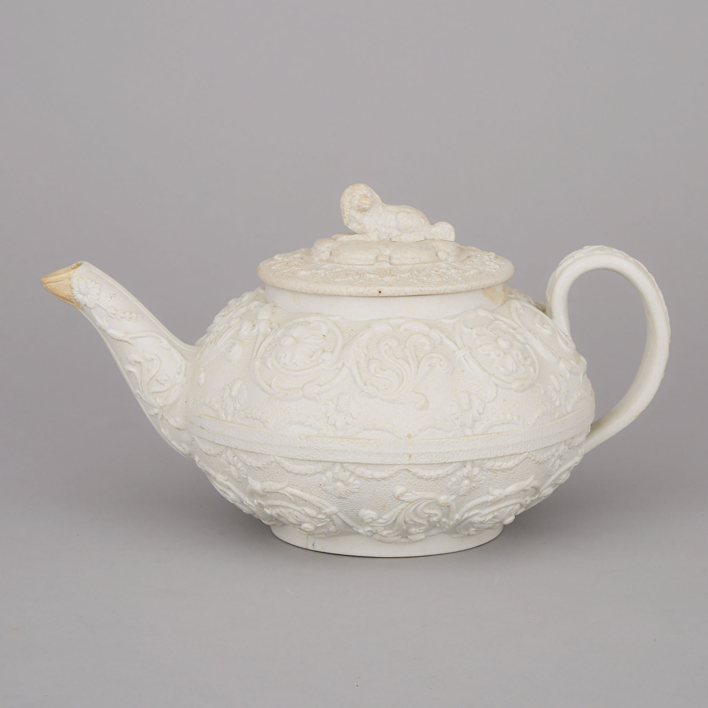 Wedgwood Smear Glazed Teapot, early 19th century
