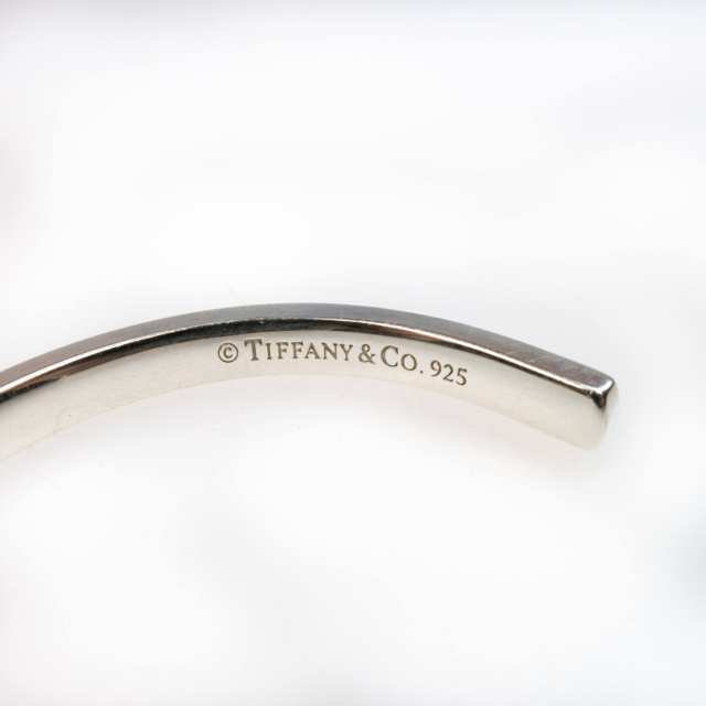 Tiffany & Co Sterling Silver Open Bangle