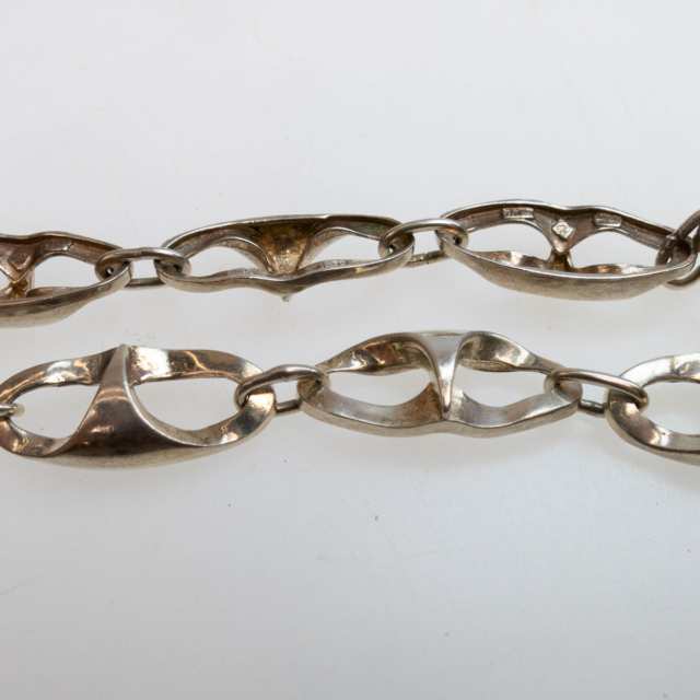 Industria Argentina Sterling Silver Oval Link Chain