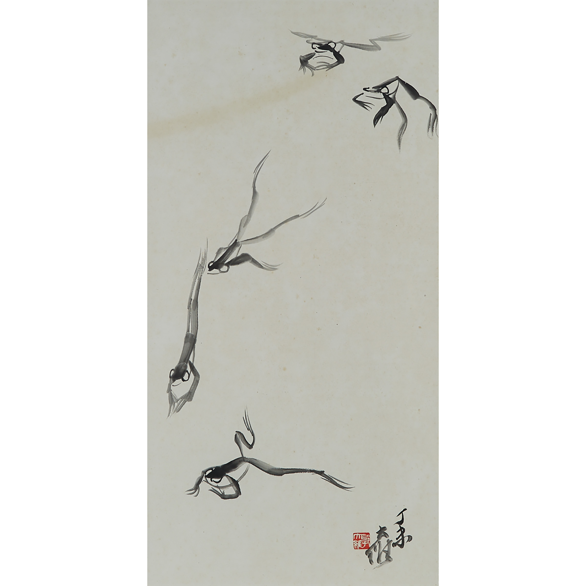 Guo Da Wei (1919-2003), Frogs