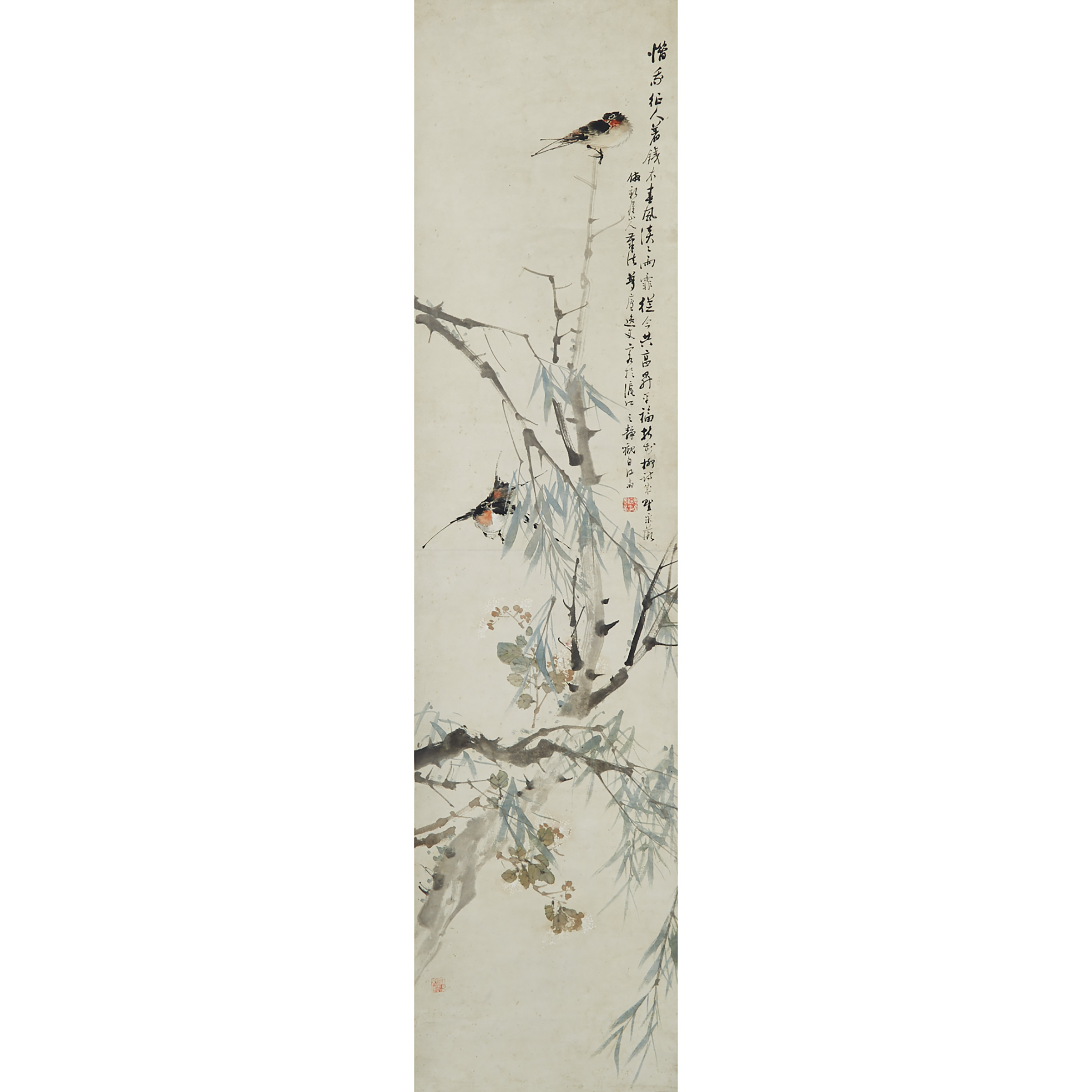 Zhu Menlu (1826-1900), Birds and Flowers