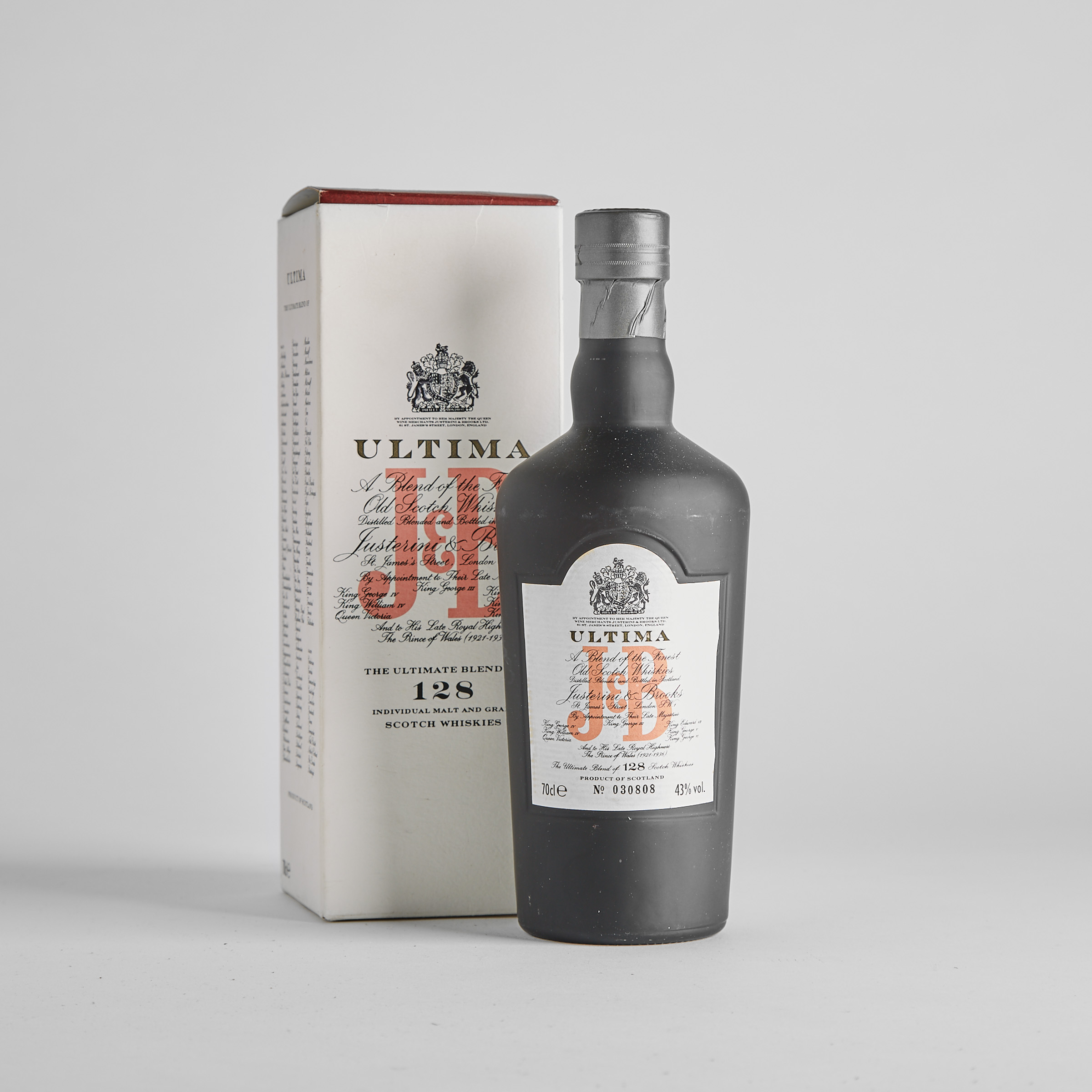 J & B ULTIMATE BLEND 128 (ONE 70 CL)
