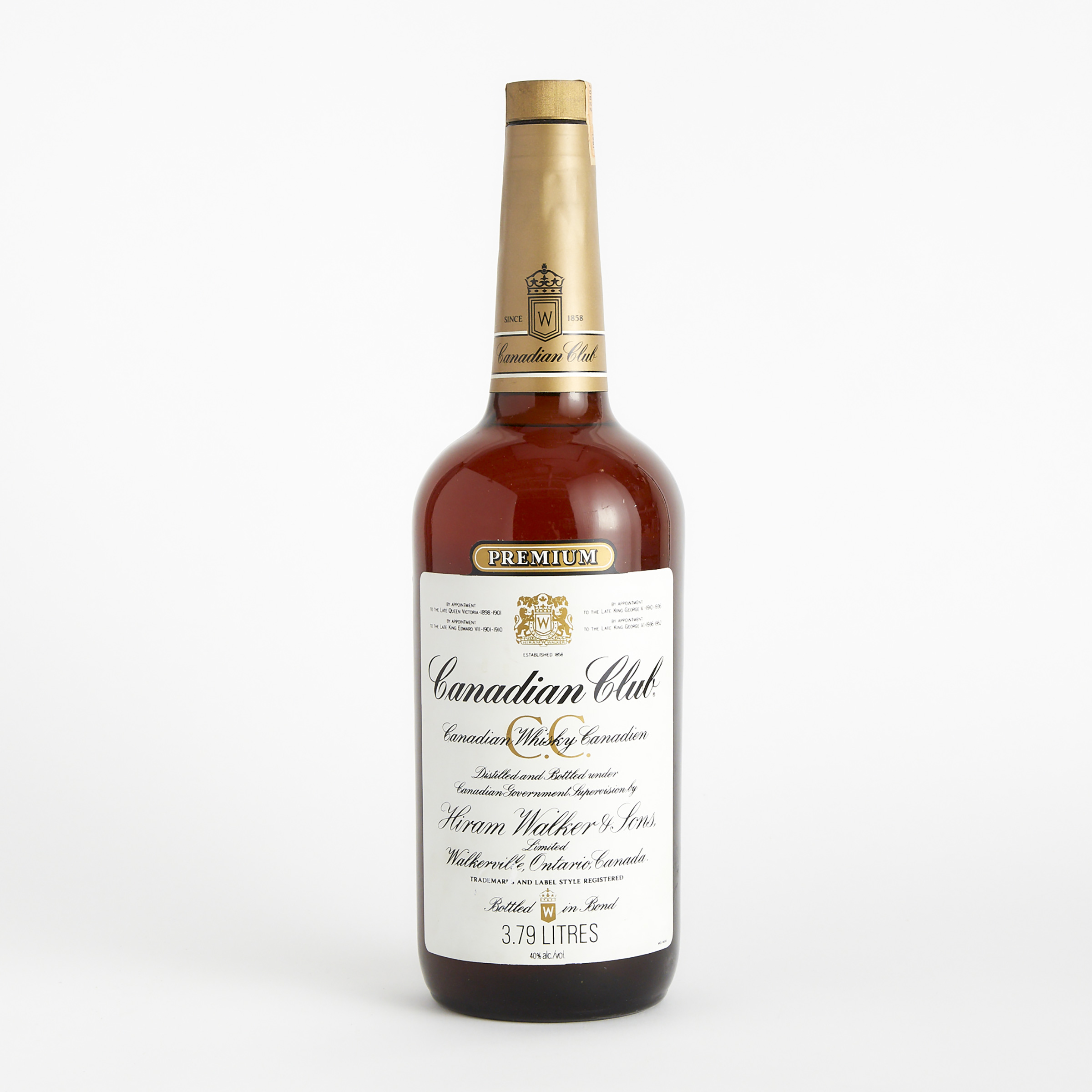 CANADIAN CLUB PREMIUM CANADIAN WHISKY NAS (ONE 3.79 L)