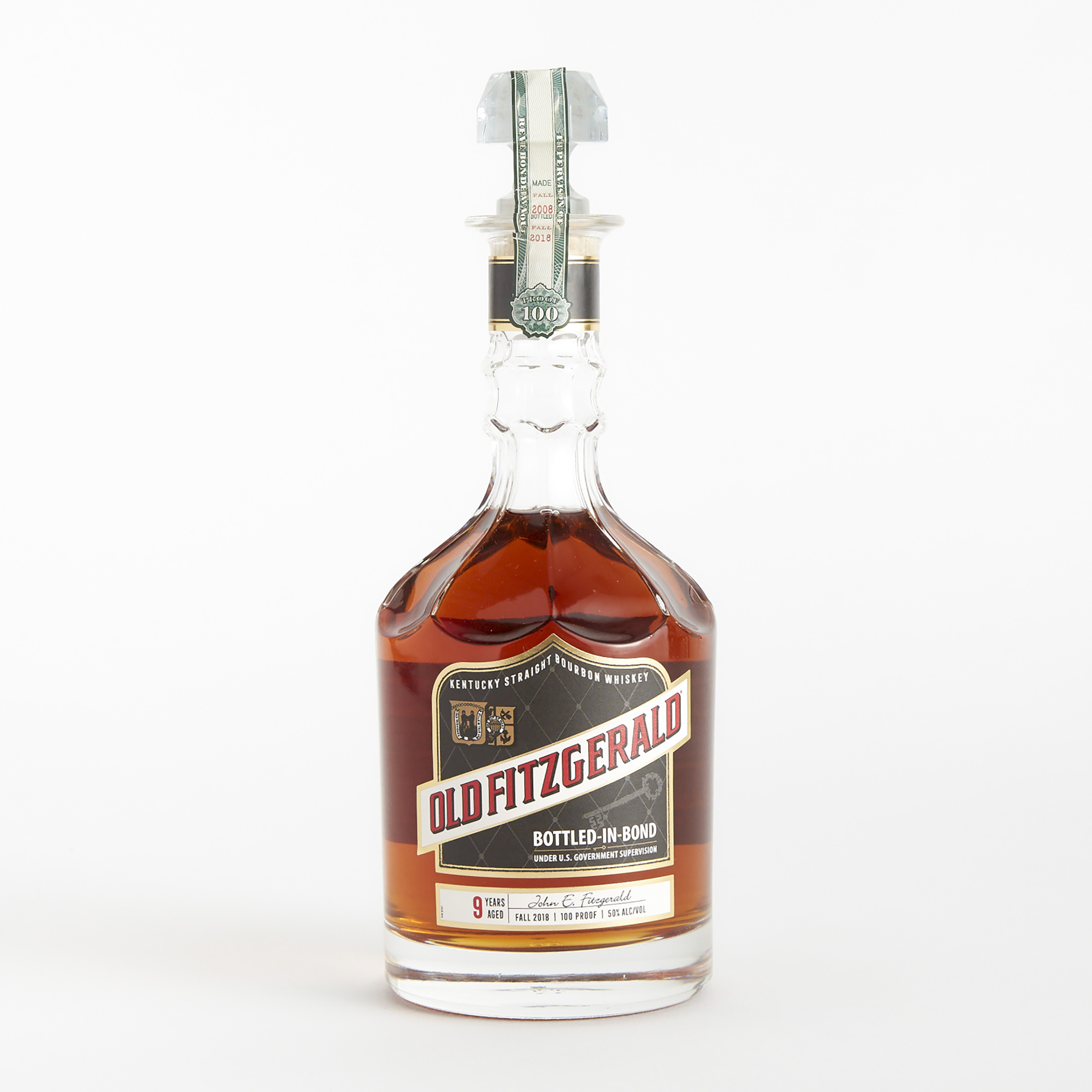 OLD FITZGERALD KENTUCKY STRAIGHT BOURBON WHISKEY 9 YEARS (ONE 750 ML)