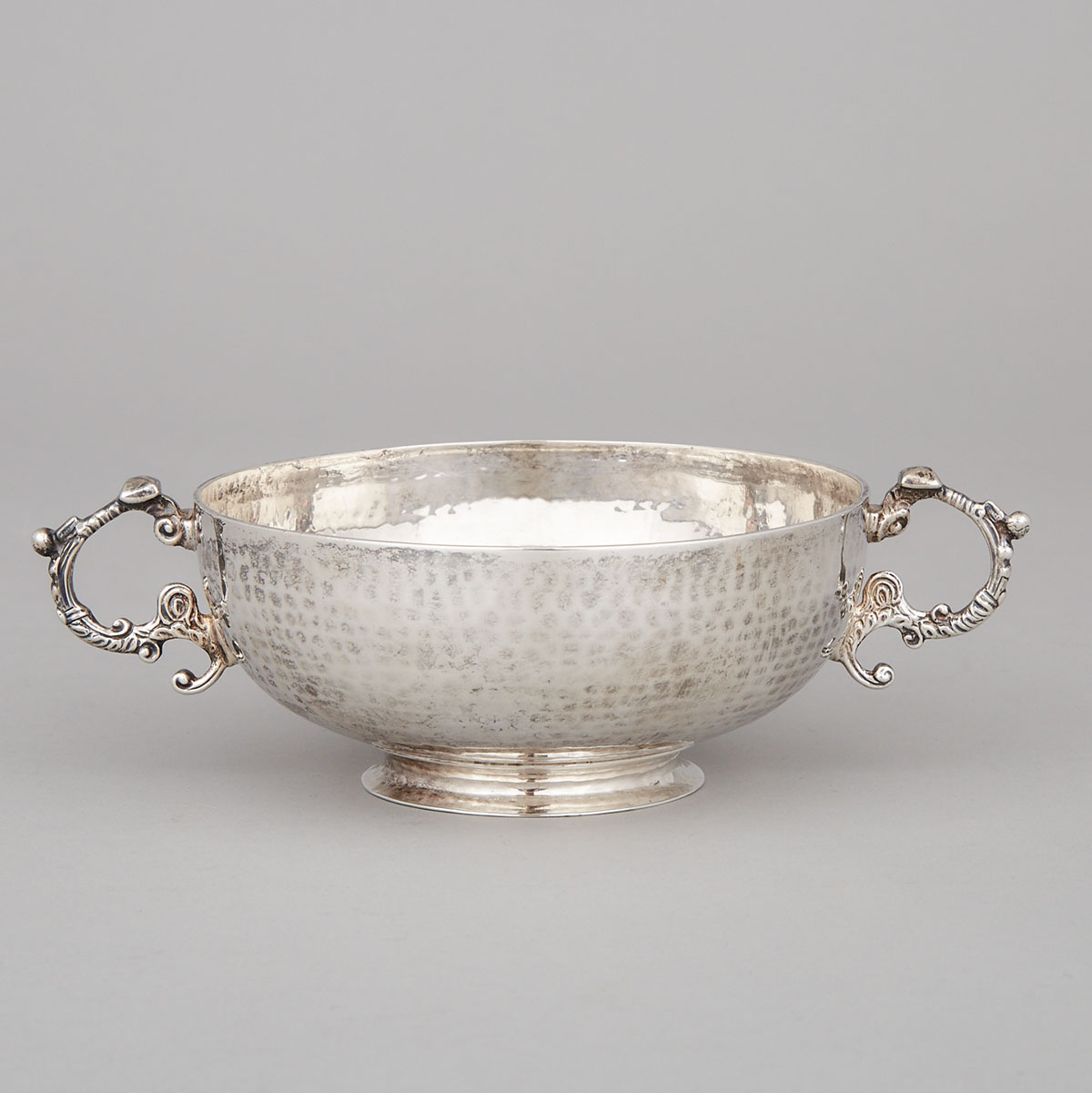 Edwardian Silver Two-Handled Bowl, George Nathan & Ridley Hayes, Chester, 1907