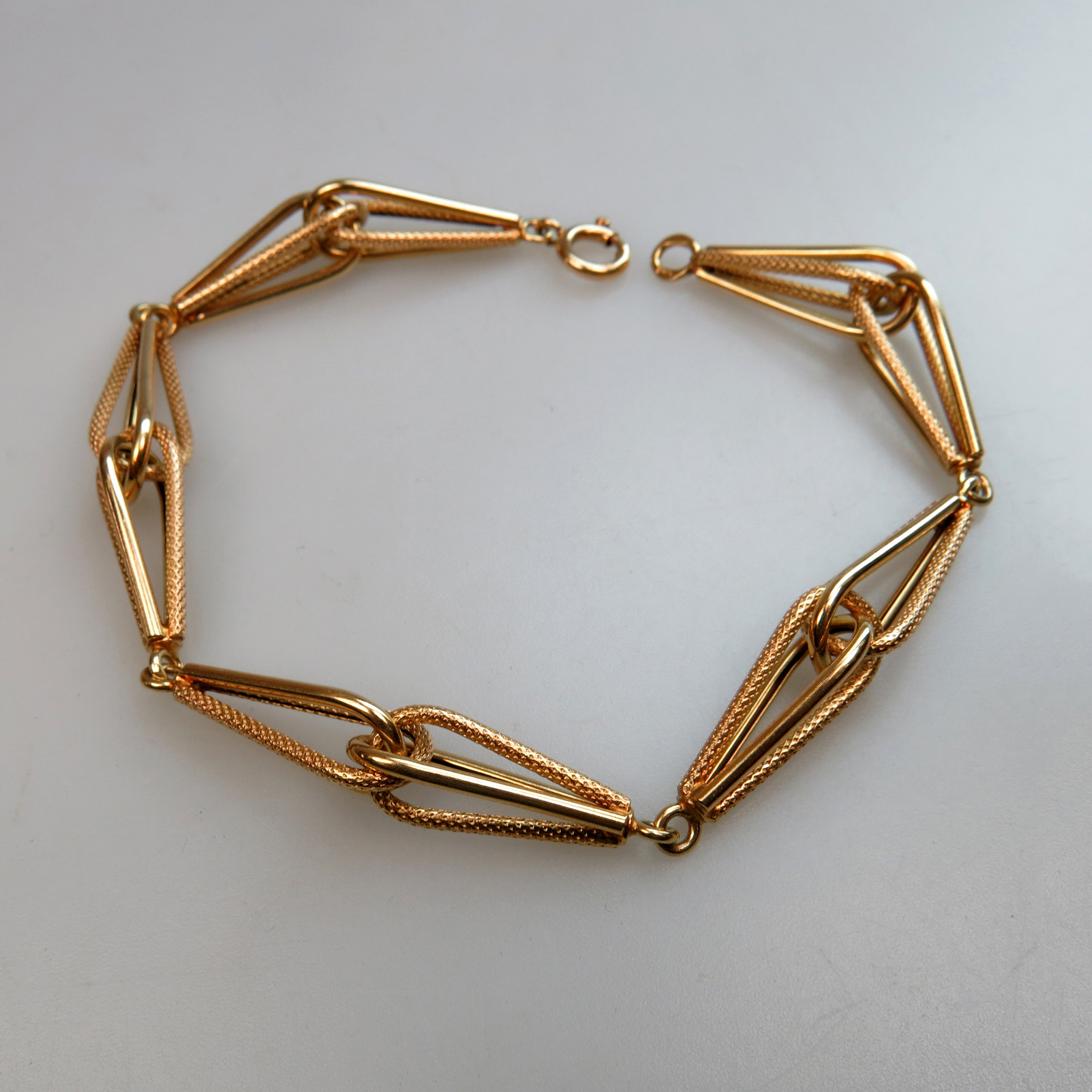 18K Yellow Gold Link Bracelet