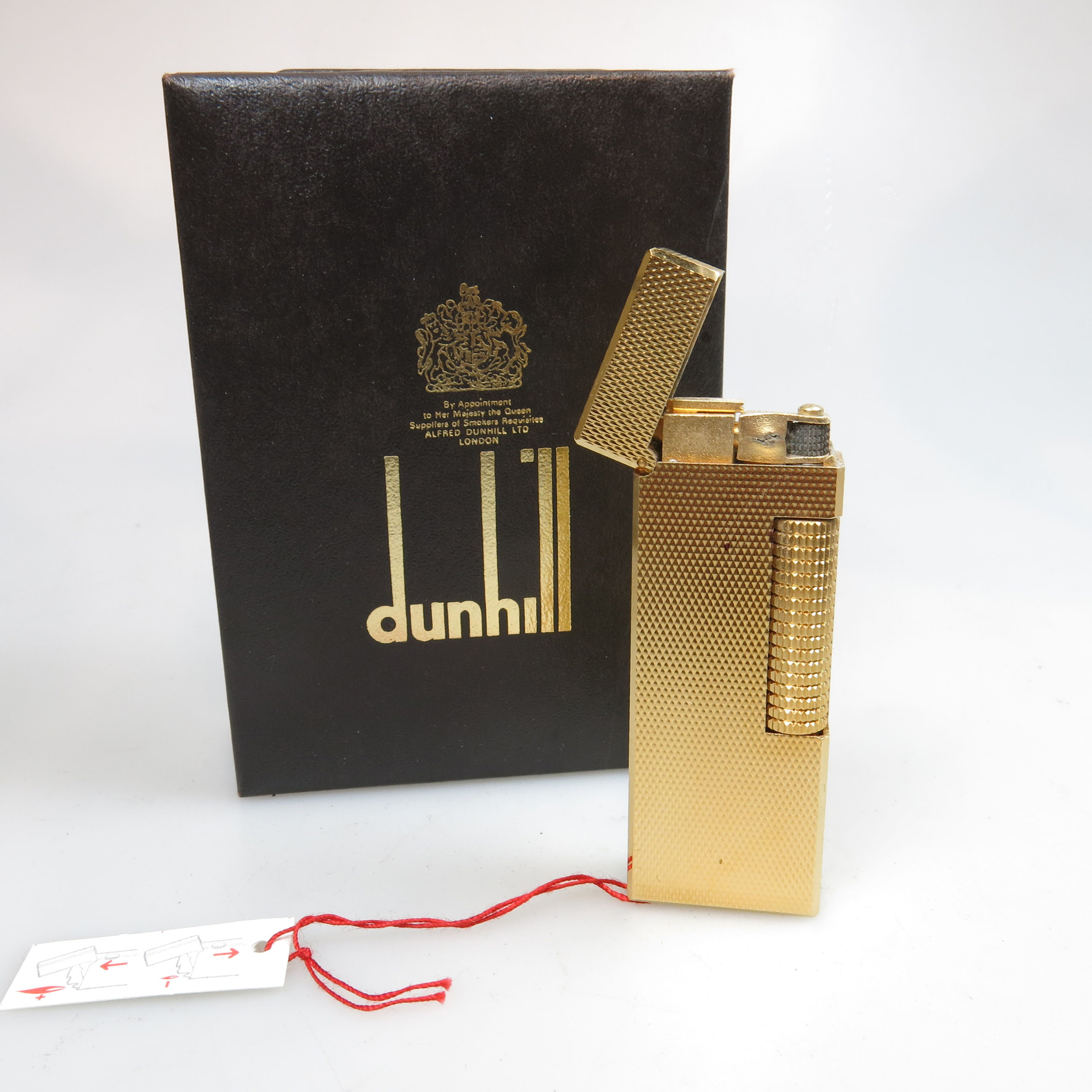 Dunhill Rollagas Gold-Plated Lighter