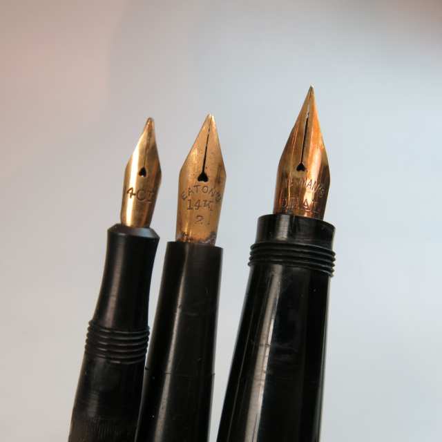 3 Various Fountain Pens