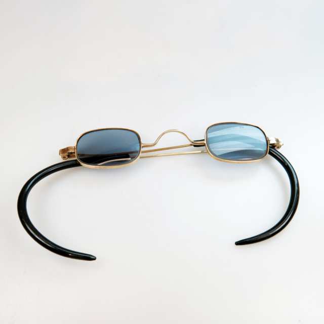 Pair Of 19th Century 14k Gold Framed Spectacles