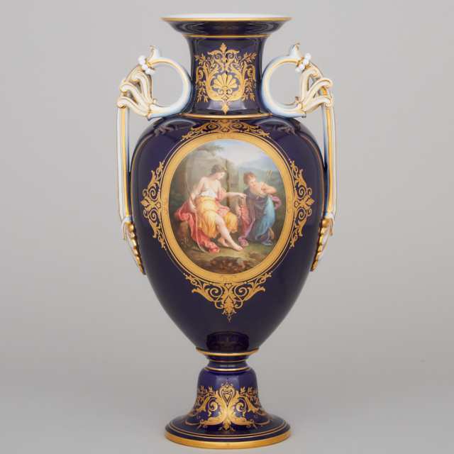 Meissen Two-Handled Vase, early 20th century