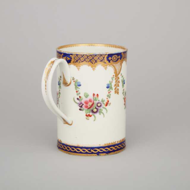 Worcester Mug, c.1780