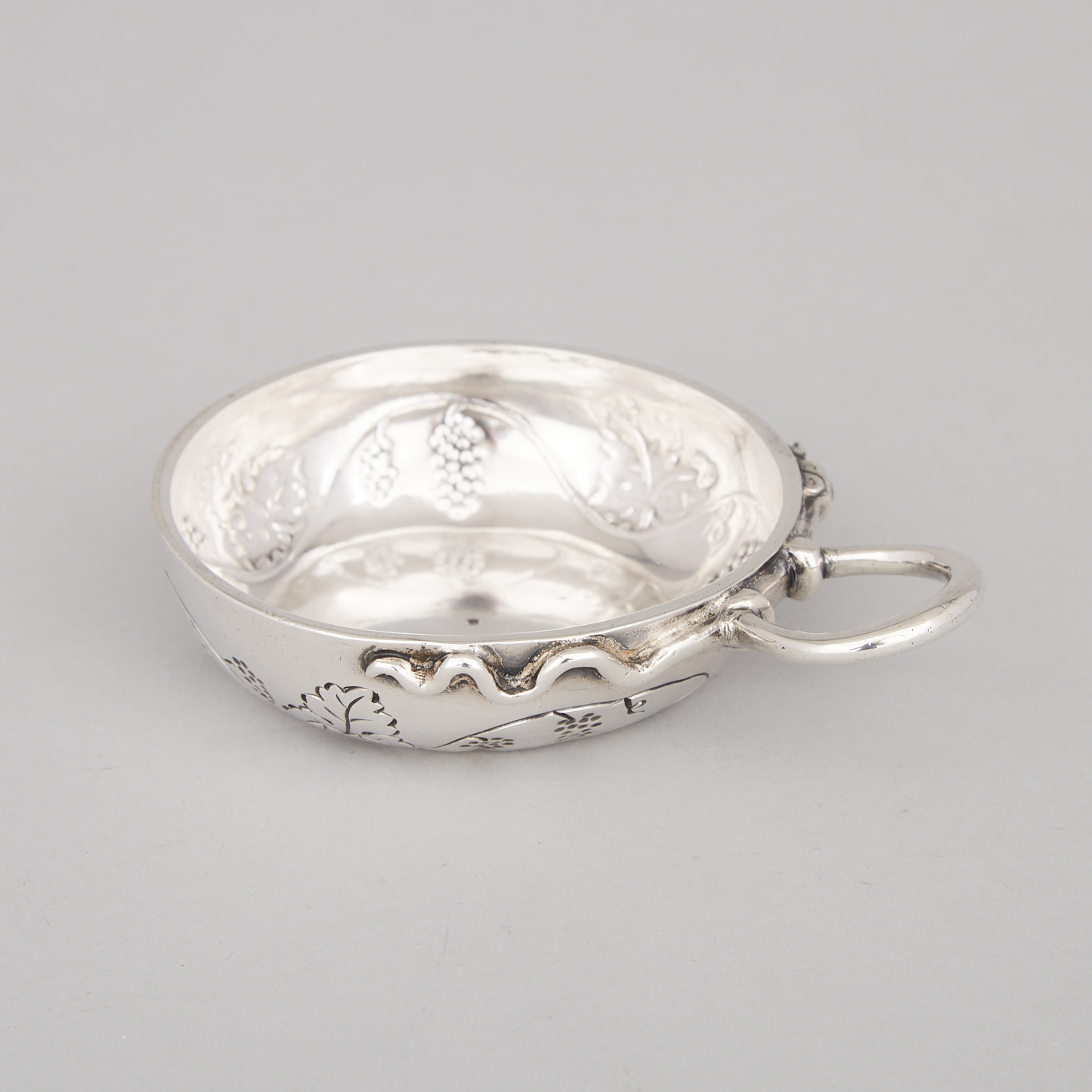 French Silver Wine Taster, late 18th century