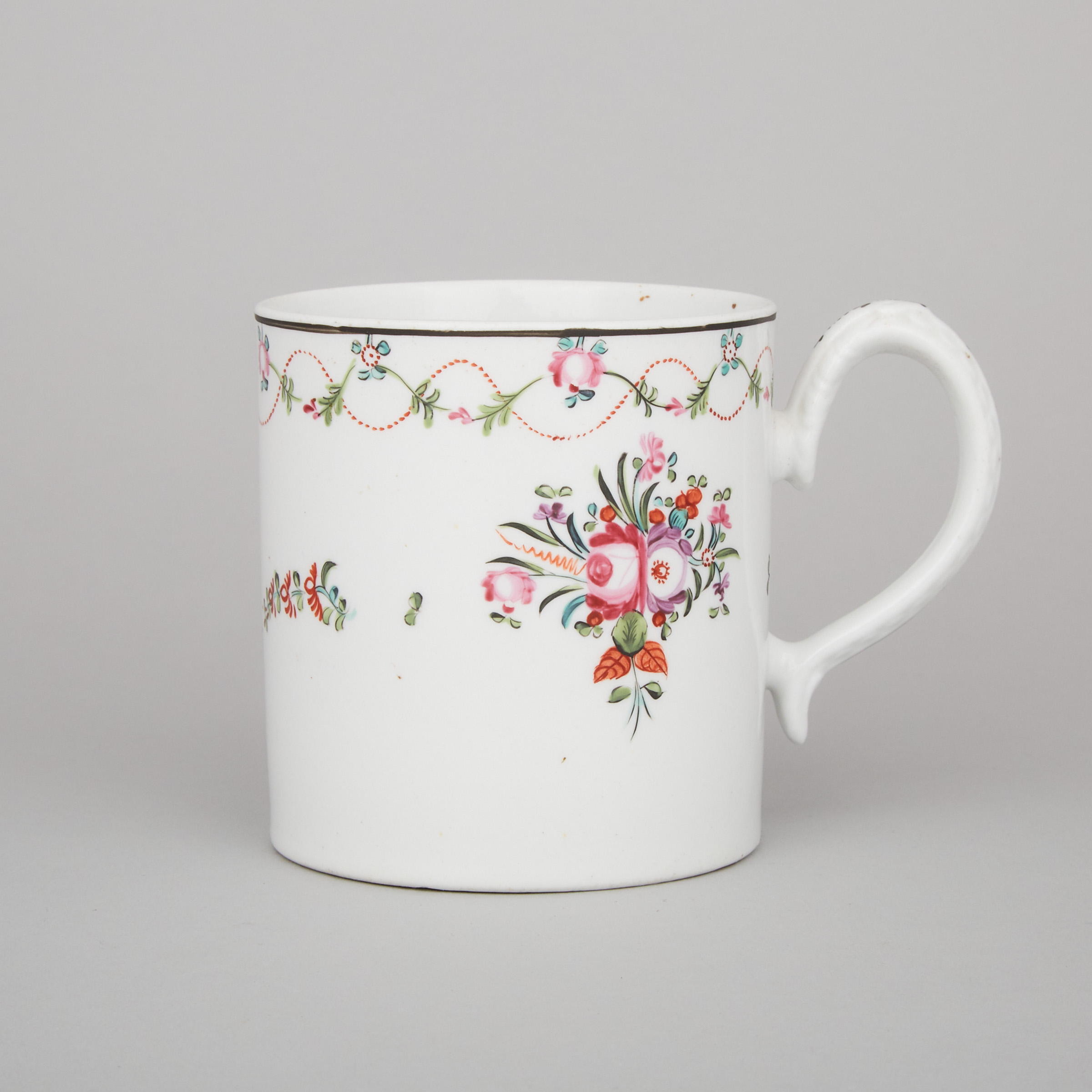 New Hall Mug, c.1785-90