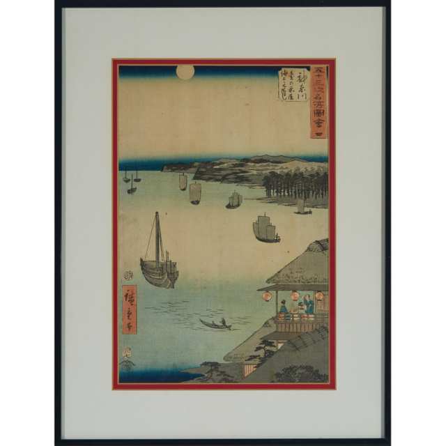Utagawa Kunisada (Toyokuni III, 1786-1865), Three Woodblock Prints