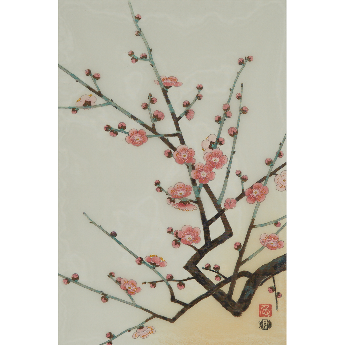 Nisaburō Itō (1905-2001), Pink Plum Blossoms