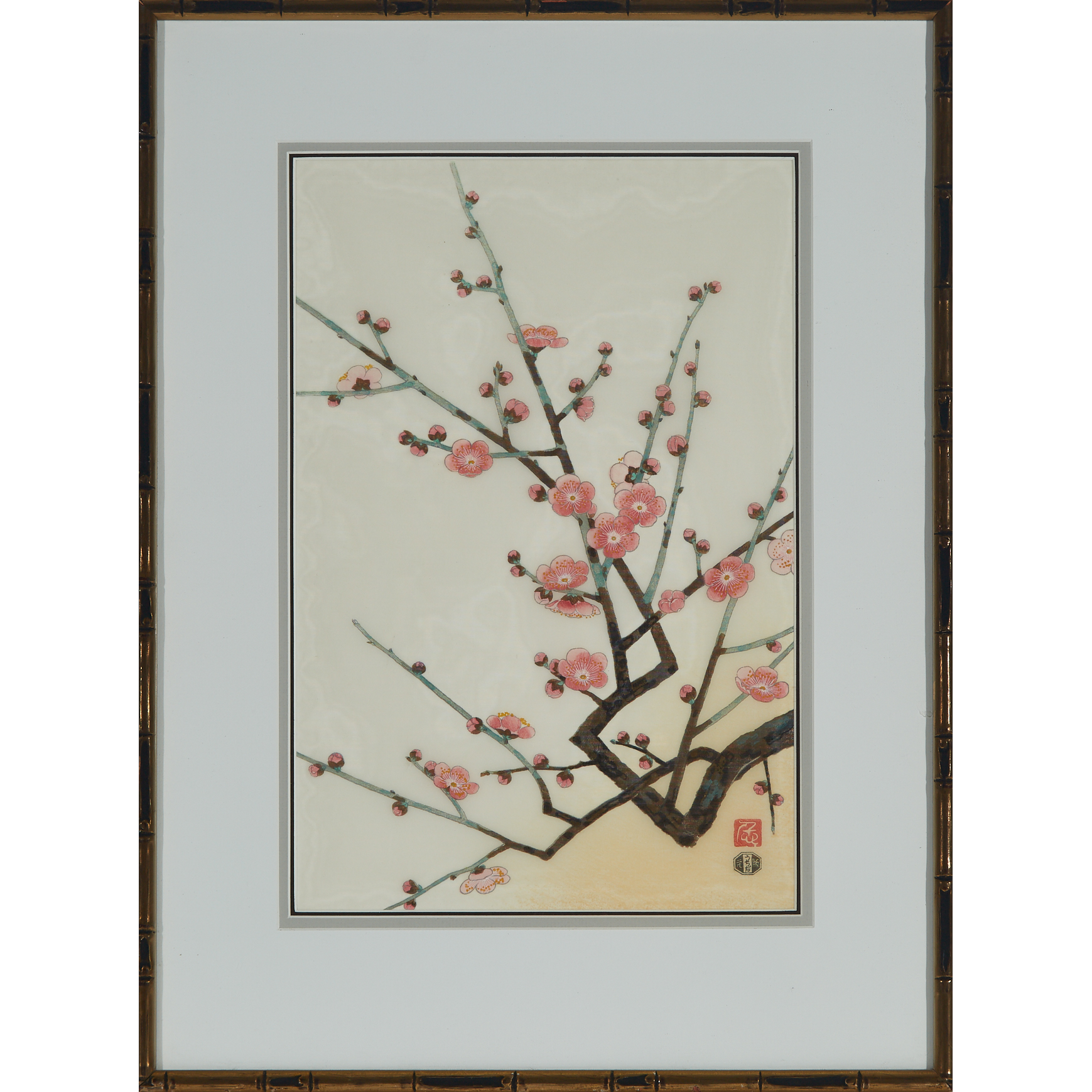 Nisaburō Itō (1905-2001), Pink Plum Blossoms