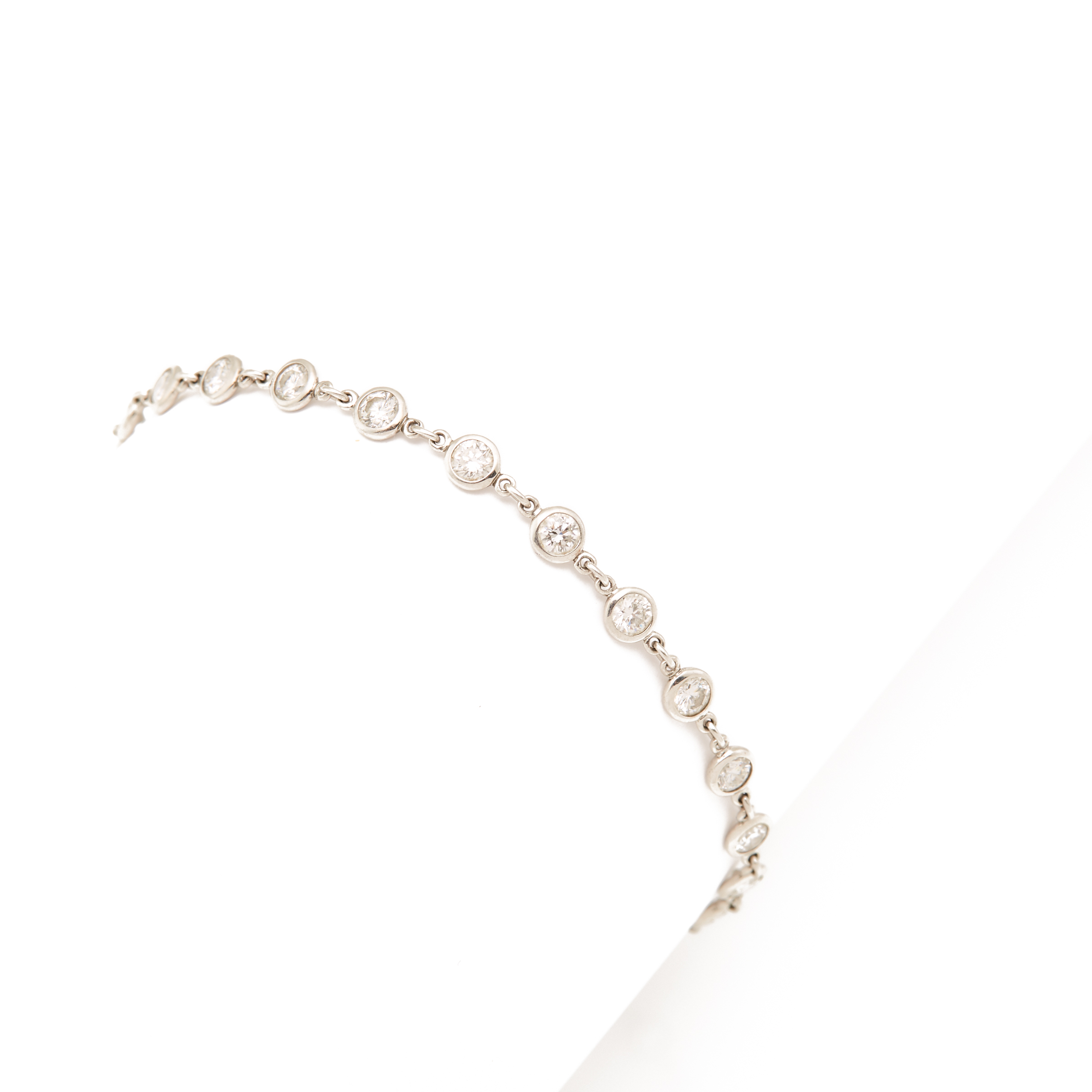 Tiffany & Co. Elsa Peretti Platinum "Every Other Link" Bracelet