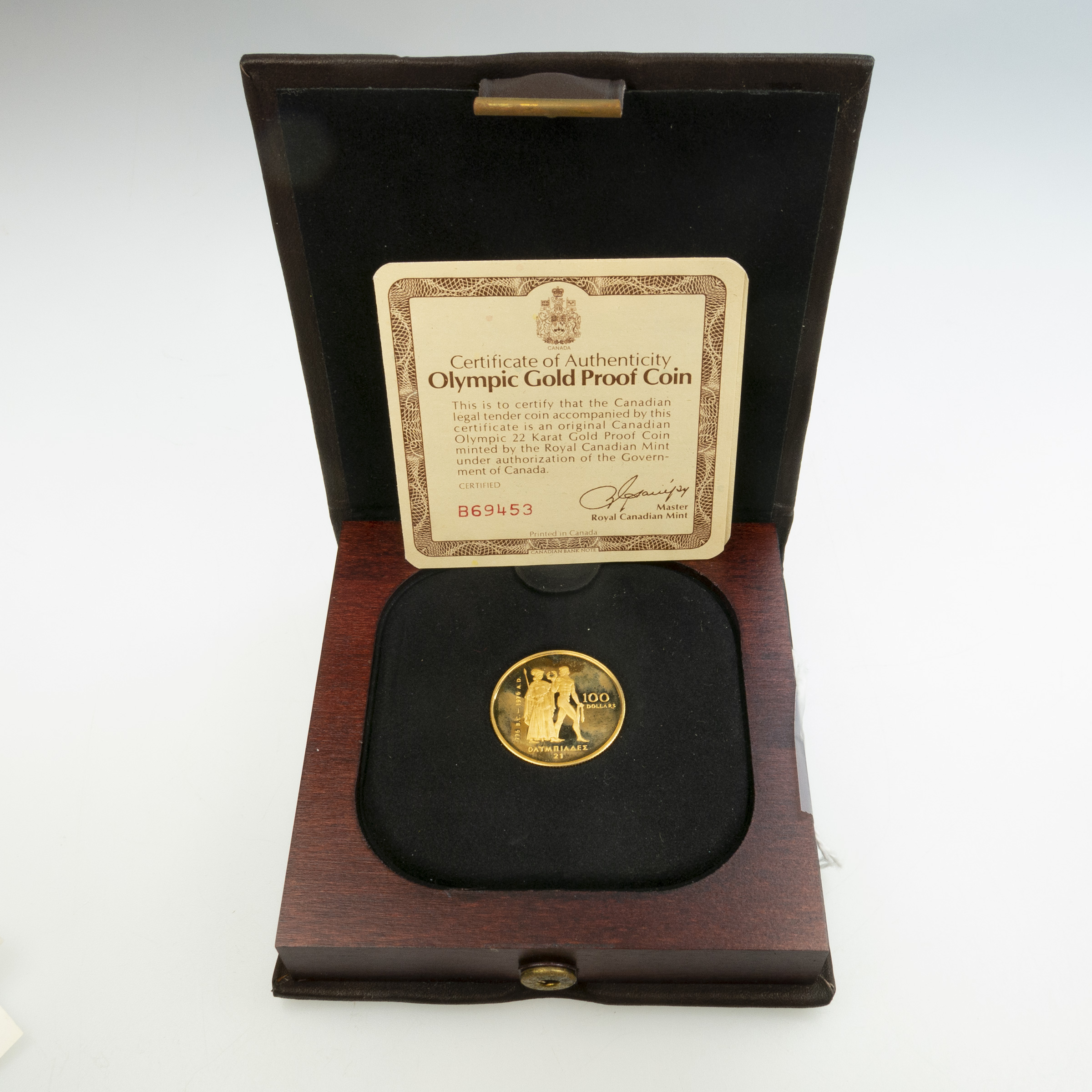 Canadian 1976 $100 Gold Coin