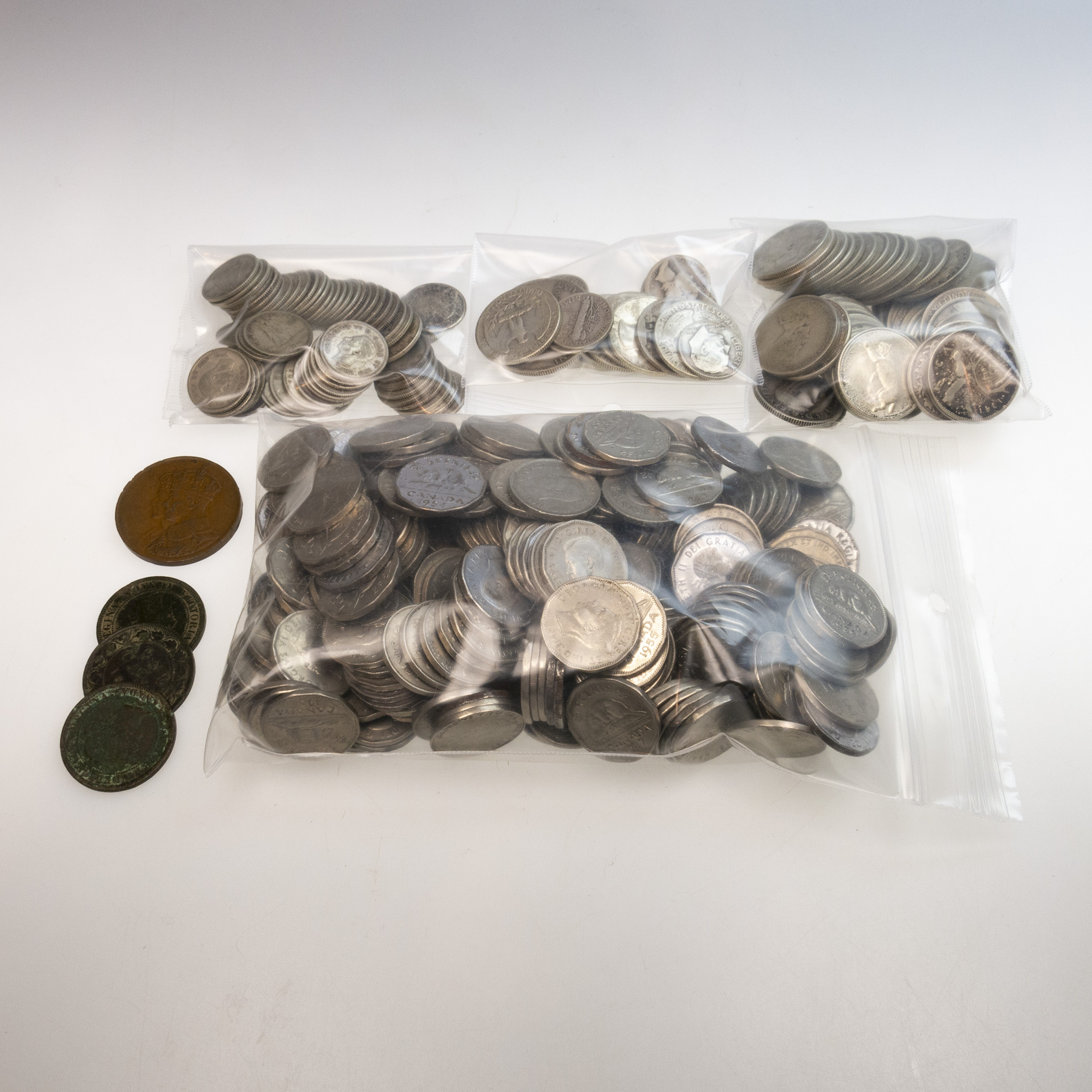 Small Quantity Of Coins