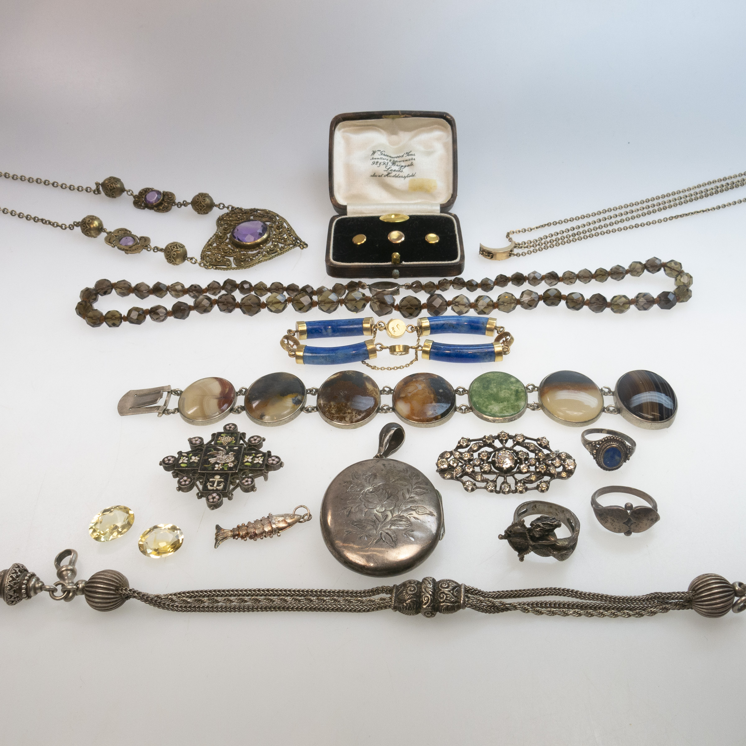 Quantity of Silver and Gold Jewellery