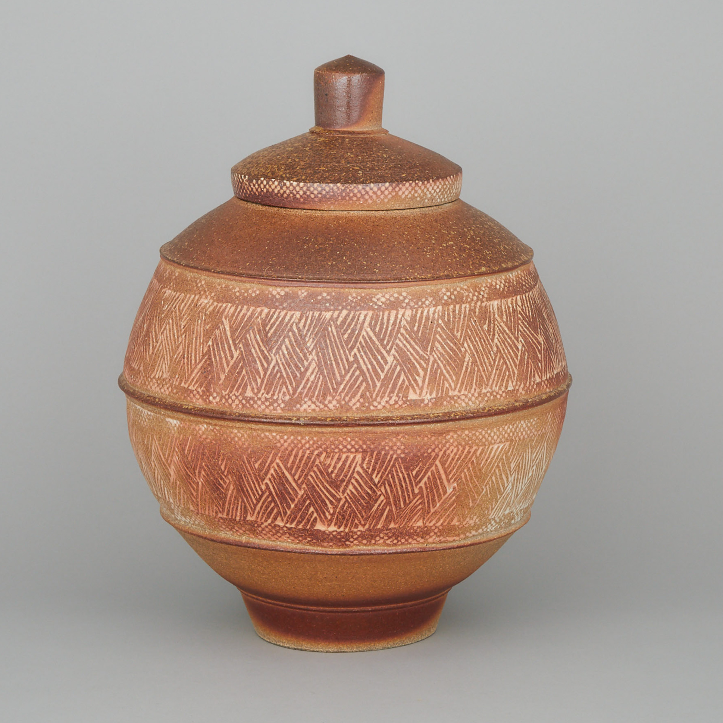 Bruce Cochrane (Canadian, b.1953), Stoneware Covered Jar, c.2014