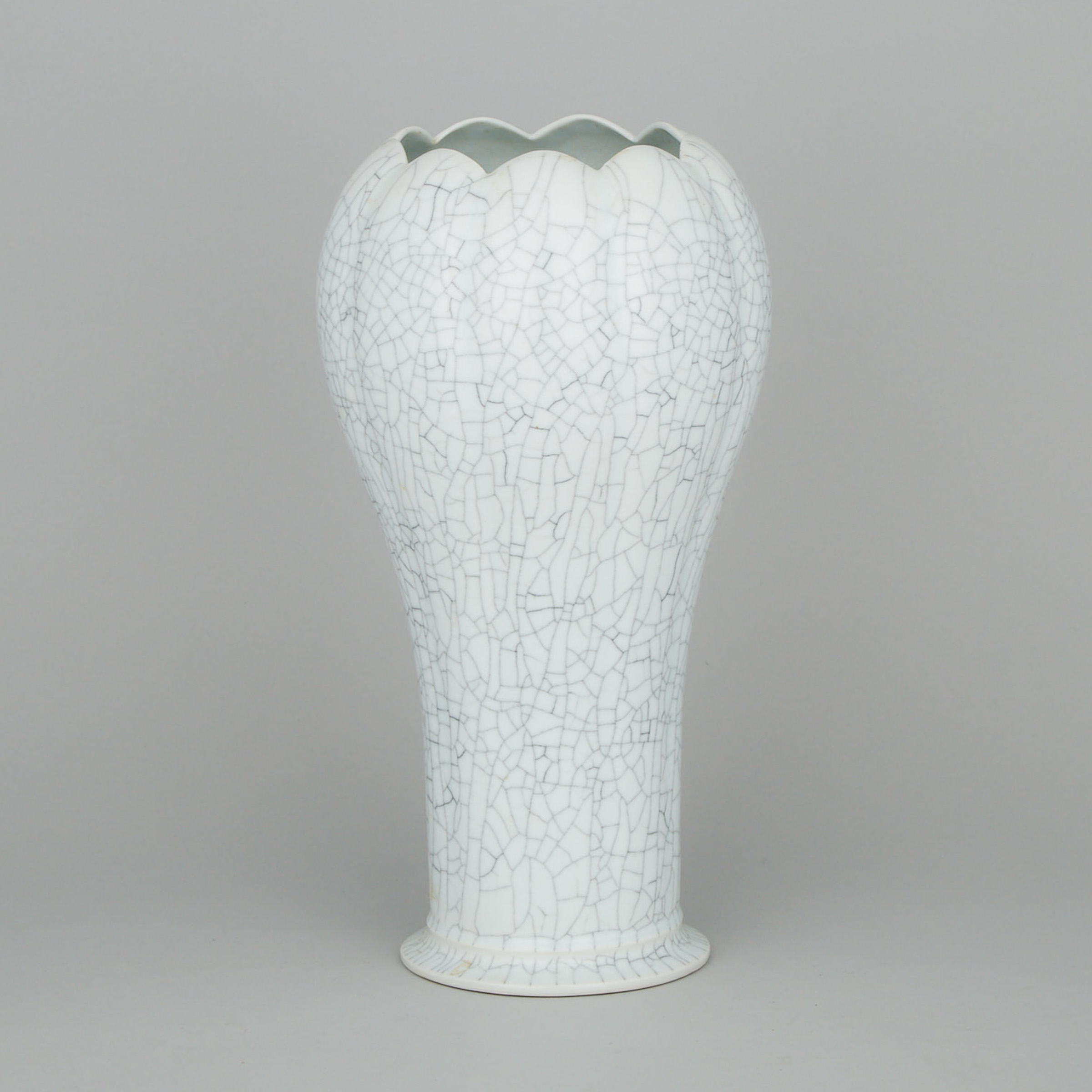 Bill Reddick (Canadian, b.1958), Crackle Glazed Vase, 1999