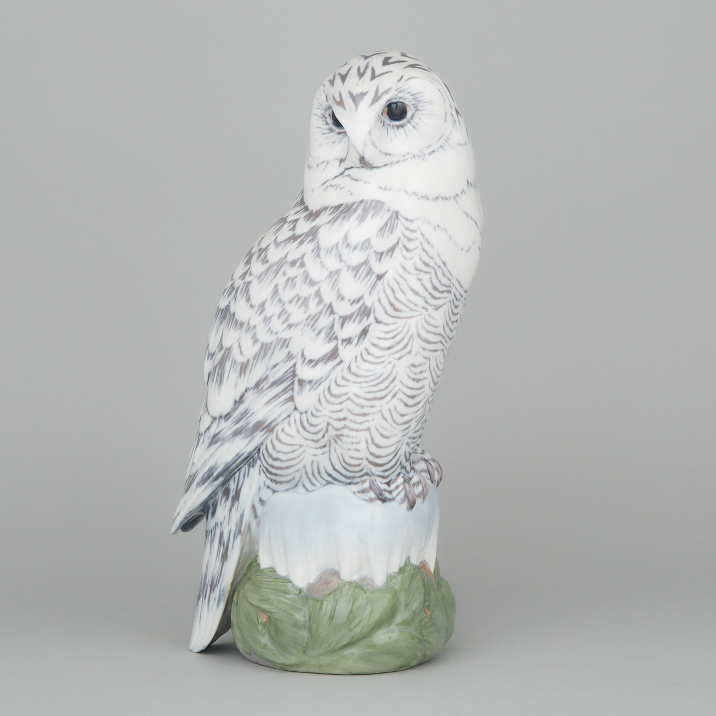Royal Copenhagen Model of a Snowy Owl, Peter Herold, 20th century