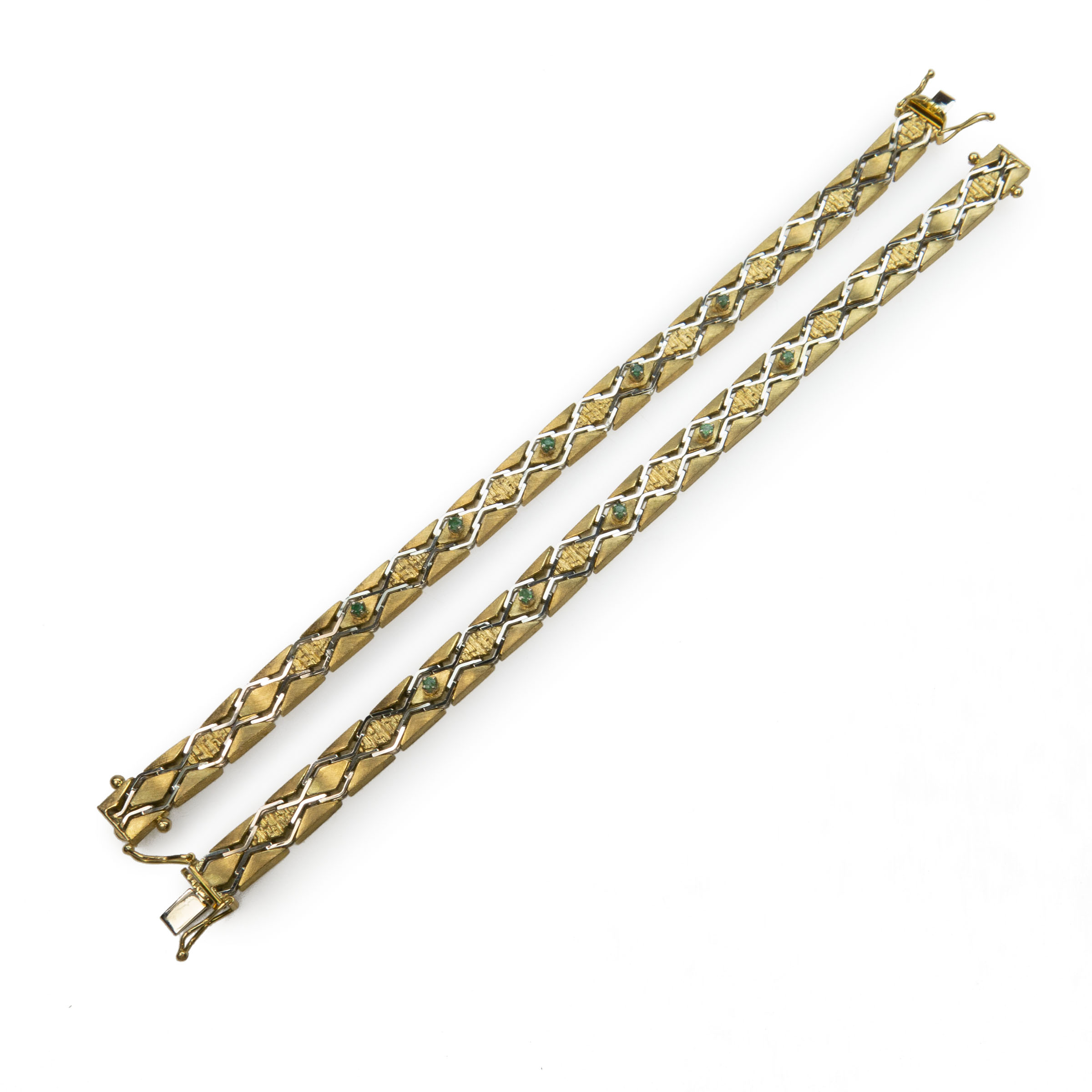 2 X 18K Yellow Gold Bracelets