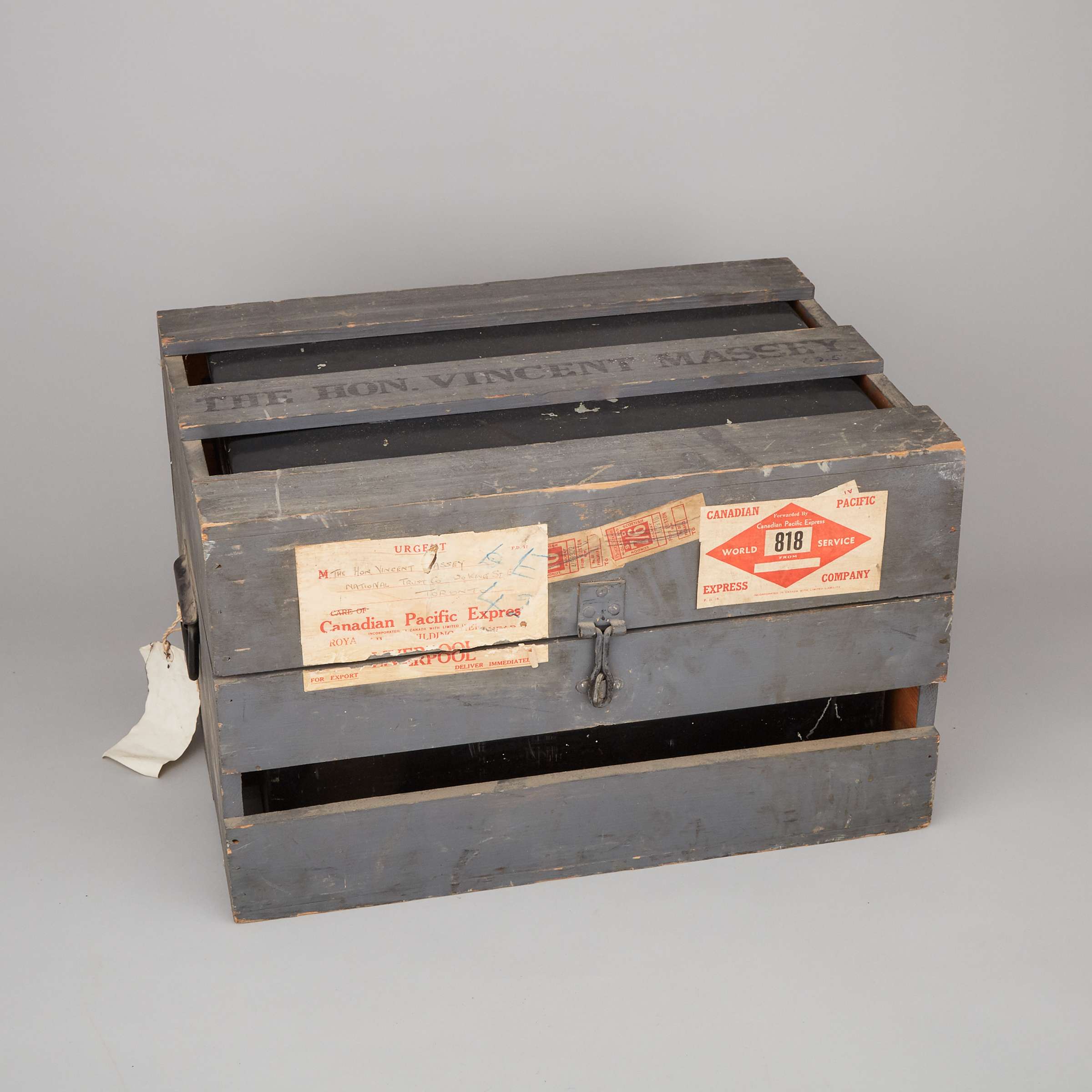 Vincent Massey International Dispatch Box, mid 20th century