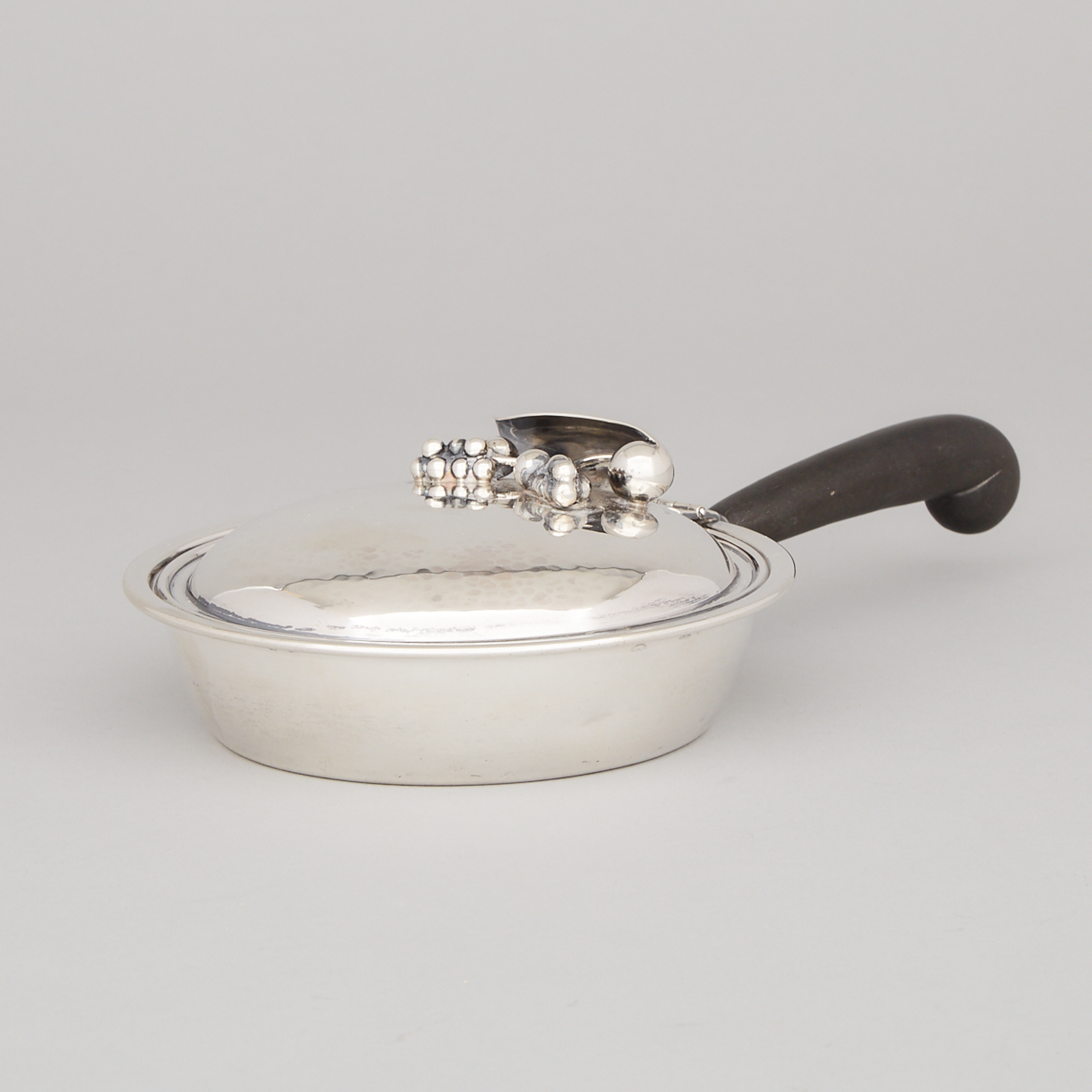 Canadian Silver Silent Butler, Carl Poul Petersen, Montreal, Que., mid-20th century