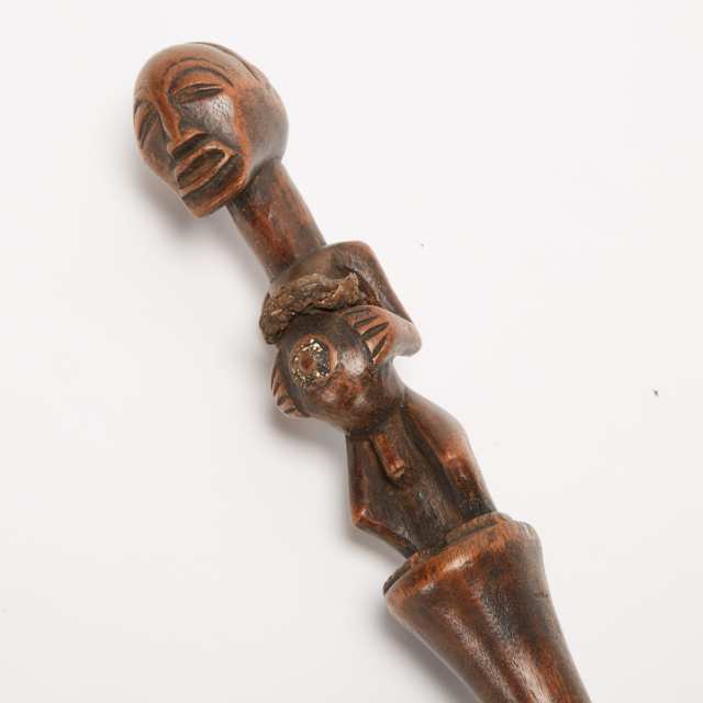 Songye Figural Staff, Democratic Republic of Congo, Central Africa