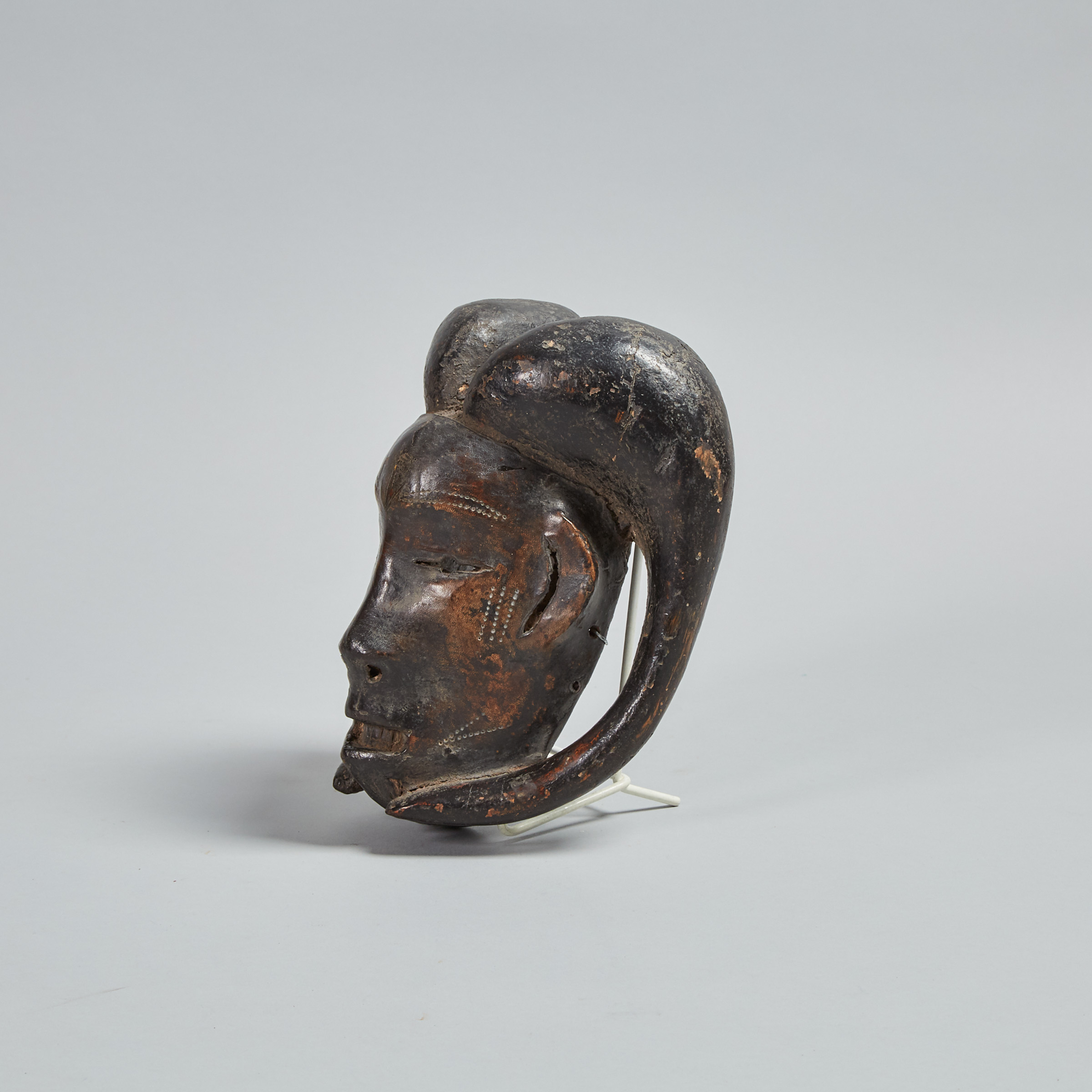 Anthropo-zoomorphic Mask, possibly Ekoi or Guro, Nigeria/ Cameroon, West Africa