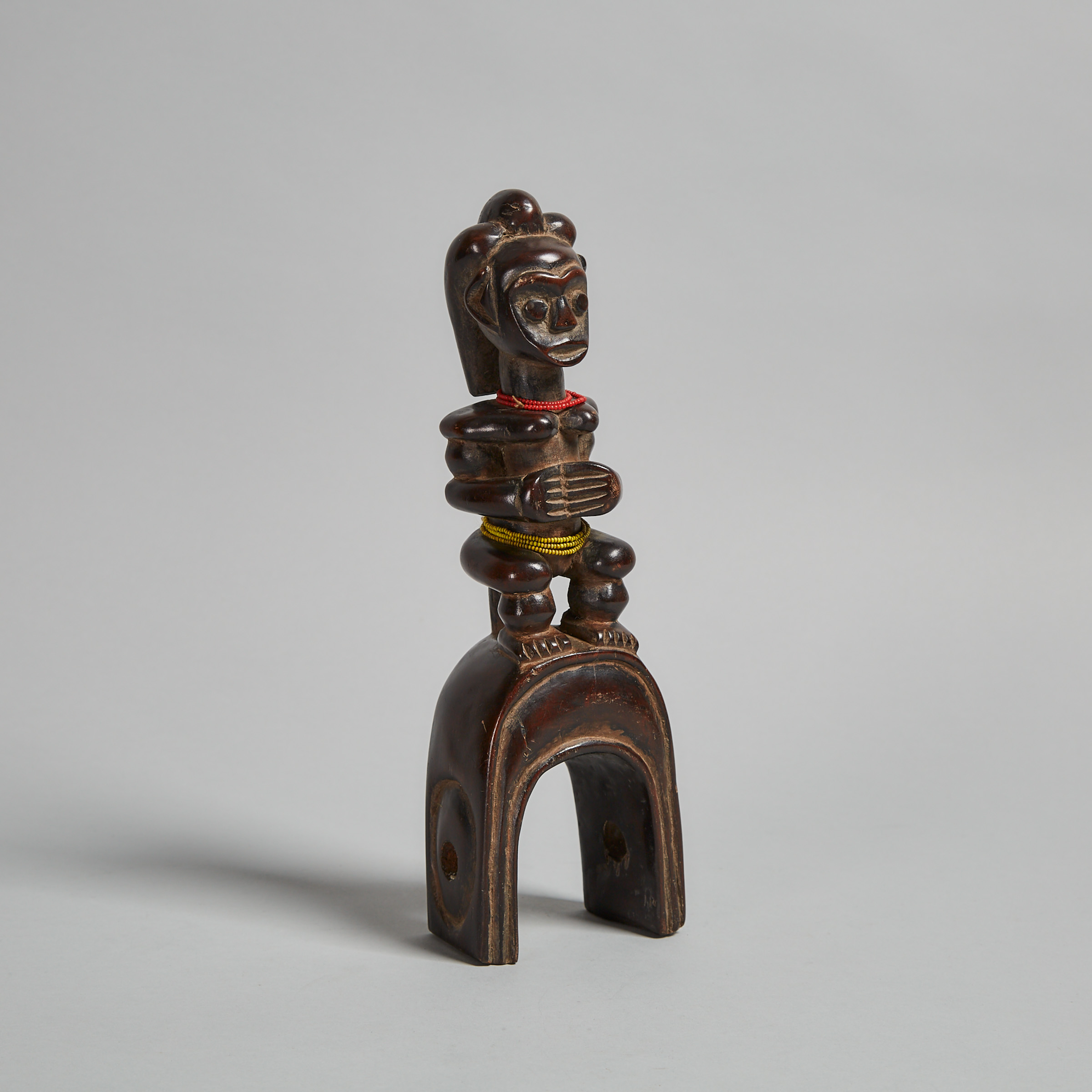 Fang Female Form Heddle Pulley, Central Africa