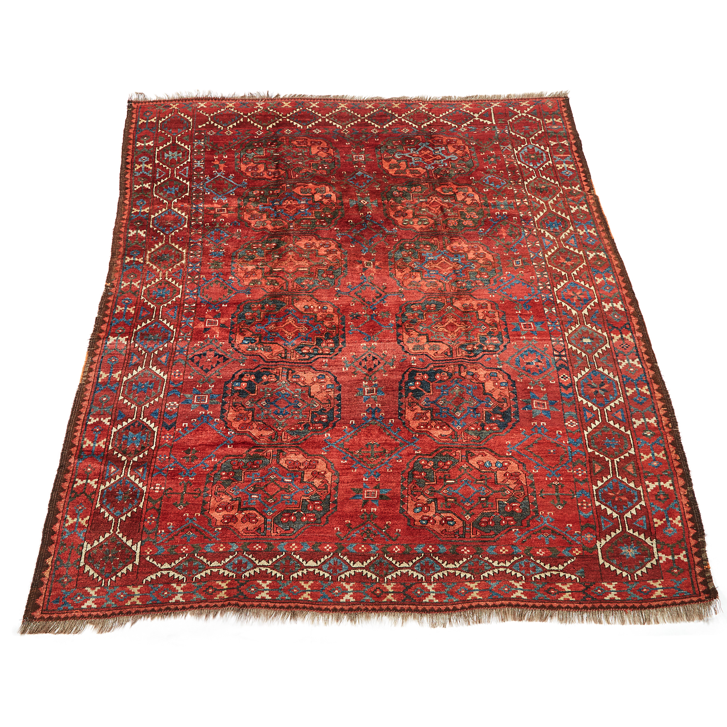 Ersari Main Carpet, Central Asia, early to mid 20th century