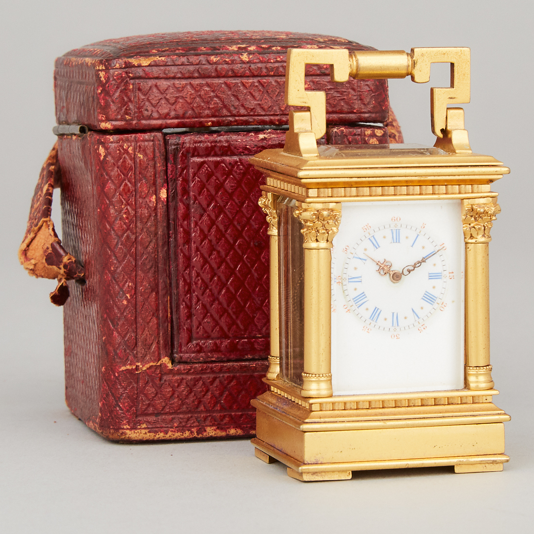 French Miniature Carriage Clock, c.1890
