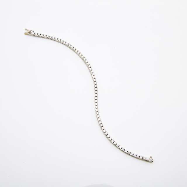18k White Gold Straightline Bracelet