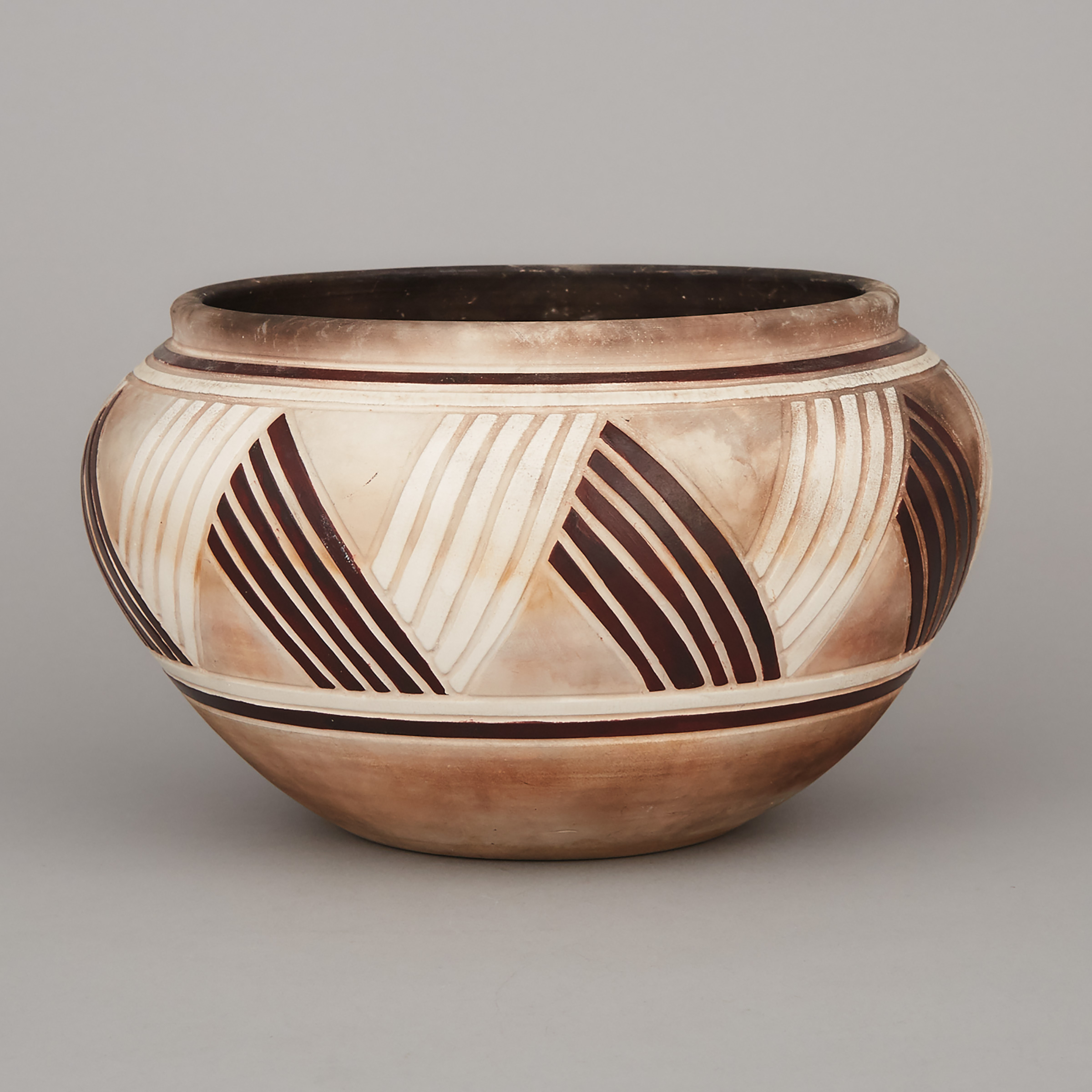 Monica Johnston (Canadian, b.1963), Smoke Fired Vase, c.1985