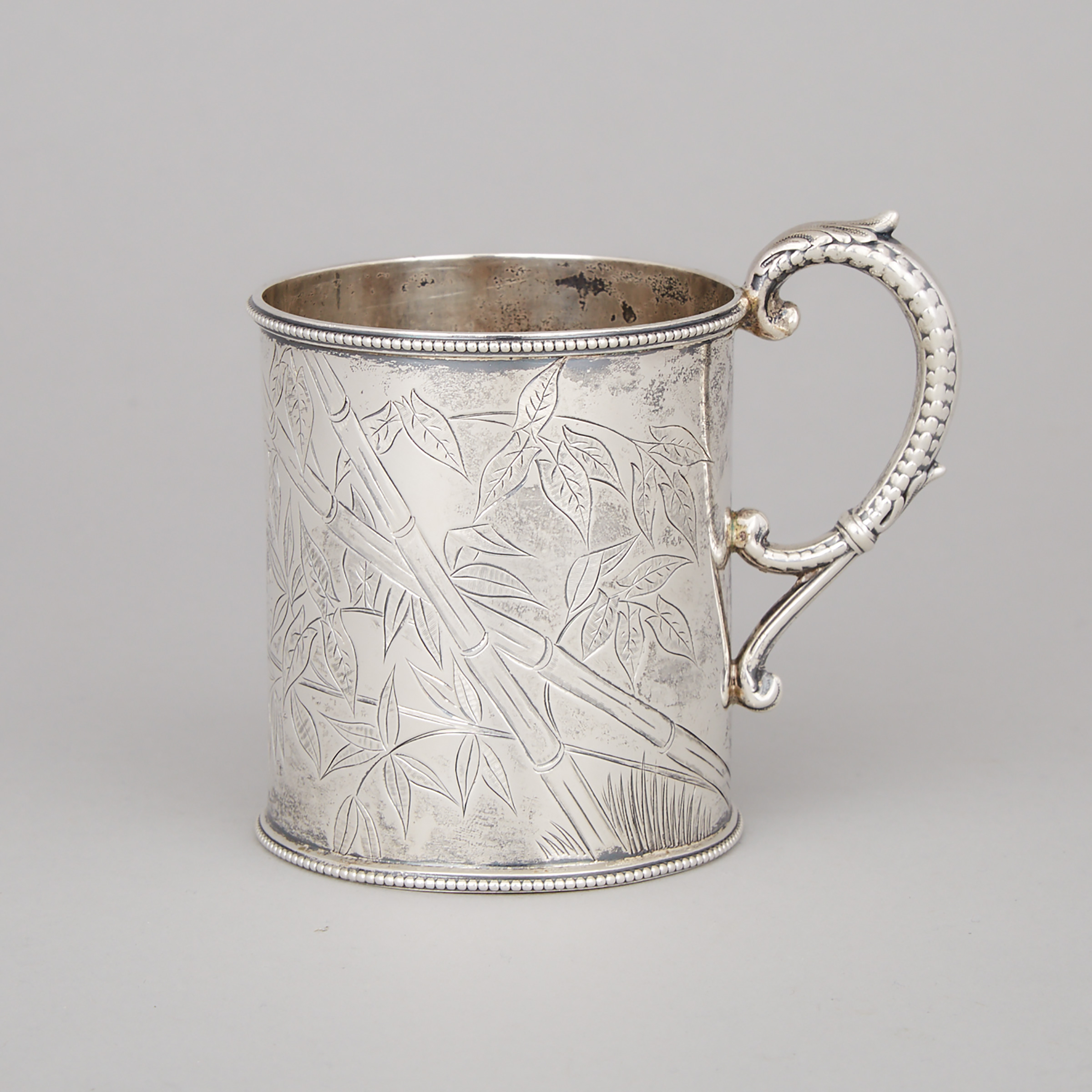 Late Victorian Silver Small Mug, Walker & Hall, Sheffield, 1900