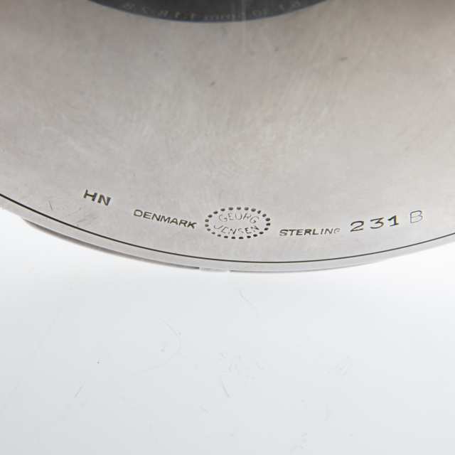 Georg Jensen Danish Sterling Silver Circular Compact