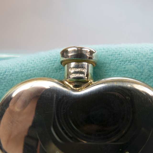 Tiffany & Co. Sterling Silver Heart-Shaped Perfume Vial