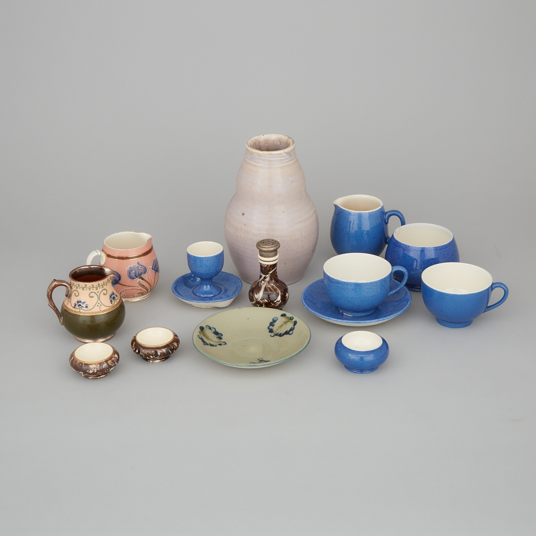 Group of Macintyre and Later Moorcroft Mainly Tablewares, late 19th/ early 20th century
