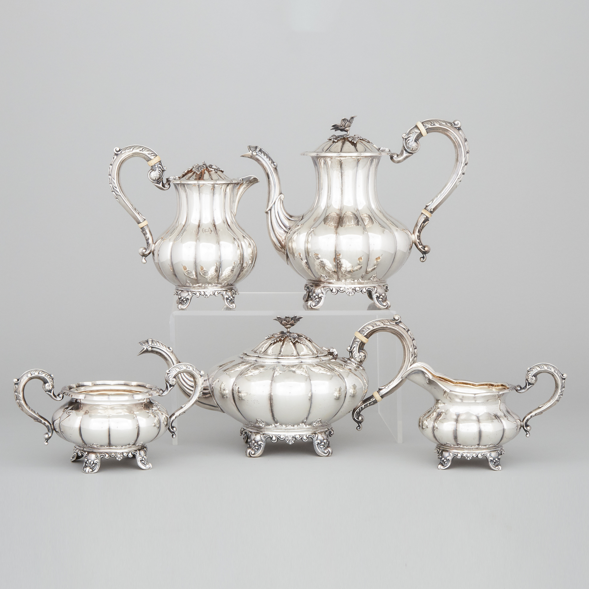 Canadian Silver Tea and Coffee Service, Henry Birks & Sons, Montreal Que., 1949-55