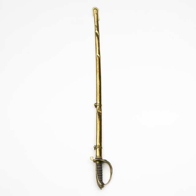 Victorian 1822 Pattern Light Cavalry Officer's Sword, 19th century