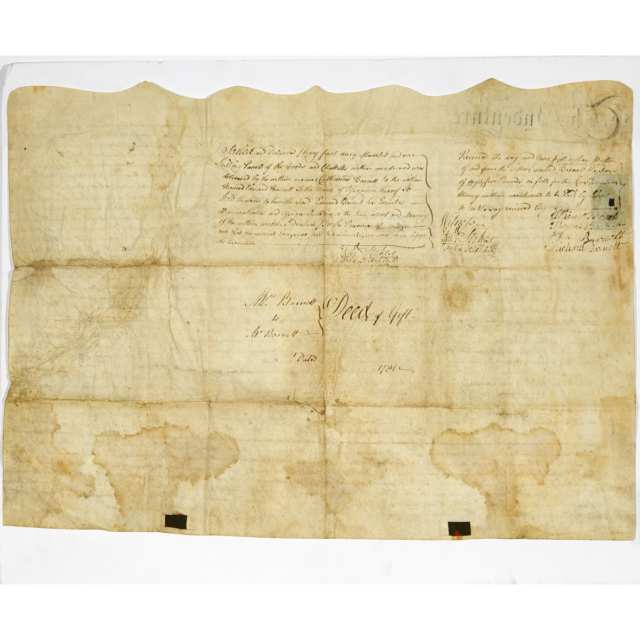 Two Georgian English Indentures, 1742 and 1782