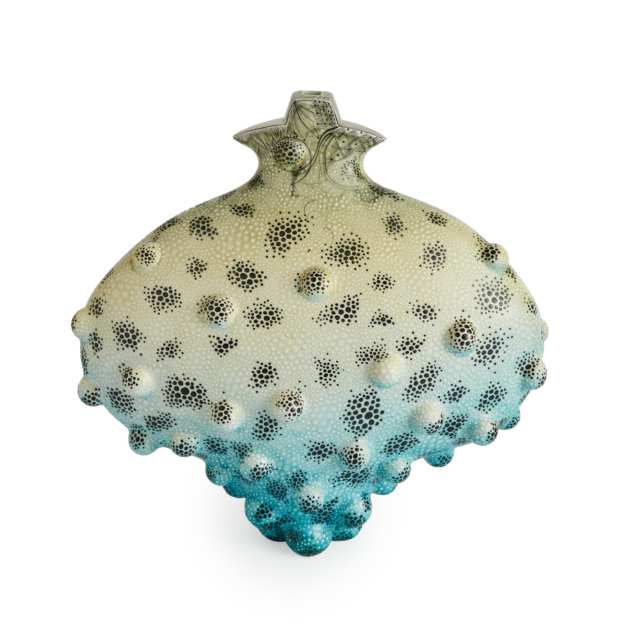 Glazed Earthenware Vase Form, 2005