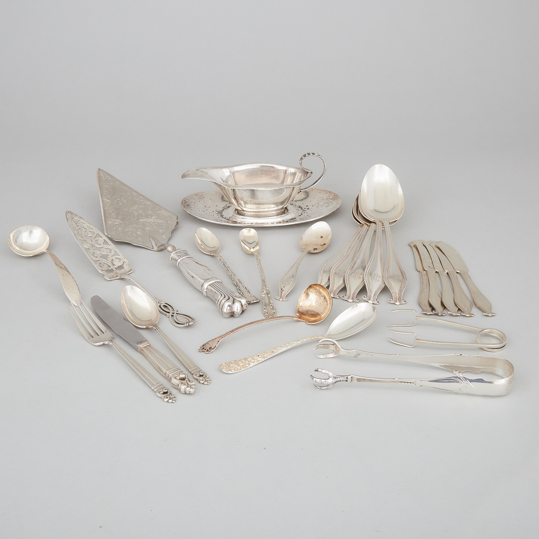 Group of Mainly North American Silver, 20th century