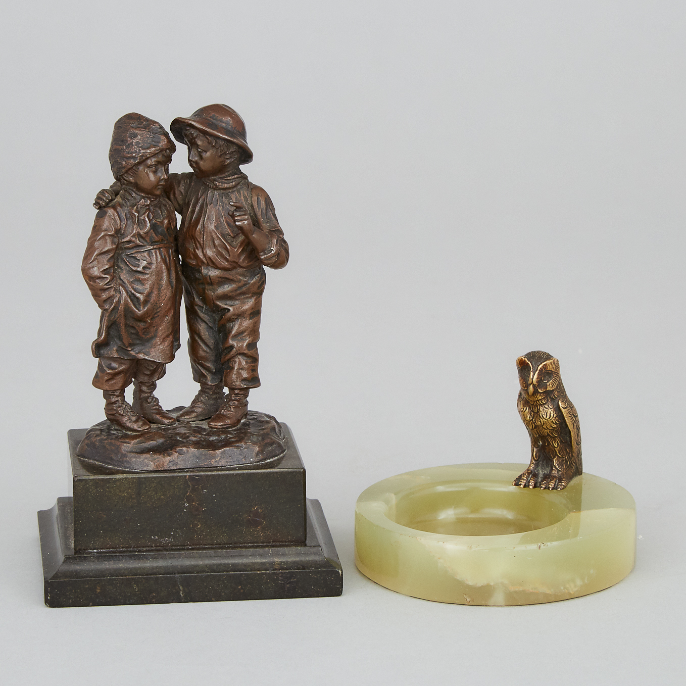 Two Small Bronzes, early 20th century