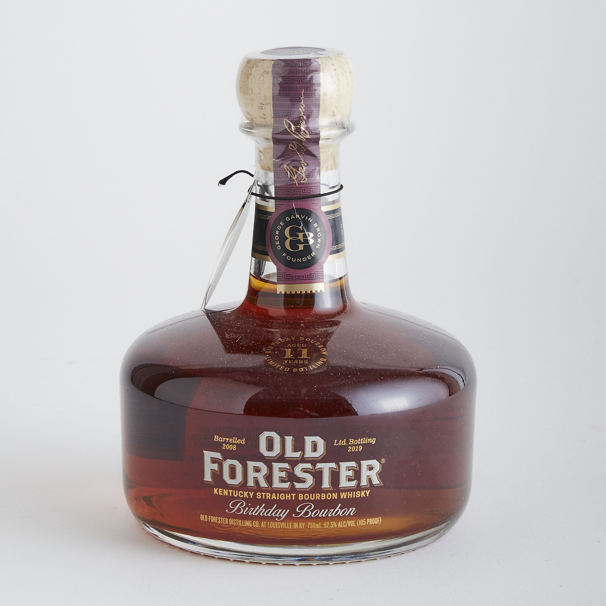OLD FORESTER BIRTHDAY BOURBON KENTUCKY STRAIGHT BOURBON WHISKY 11 YEARS (ONE 750 ML)