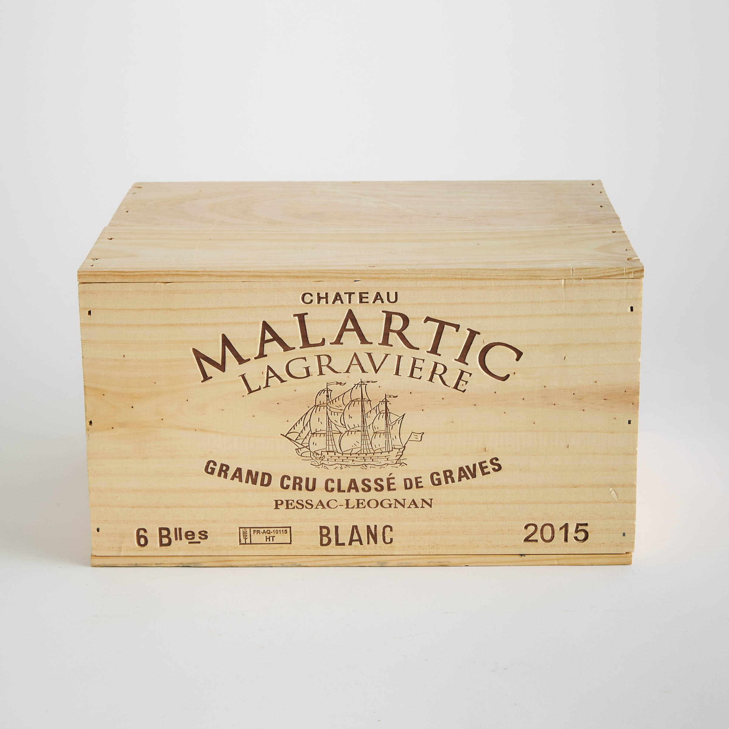 CHÂTEAU MALARTIC-LAGRAVIERE BLANC 2015 (6, OWC)